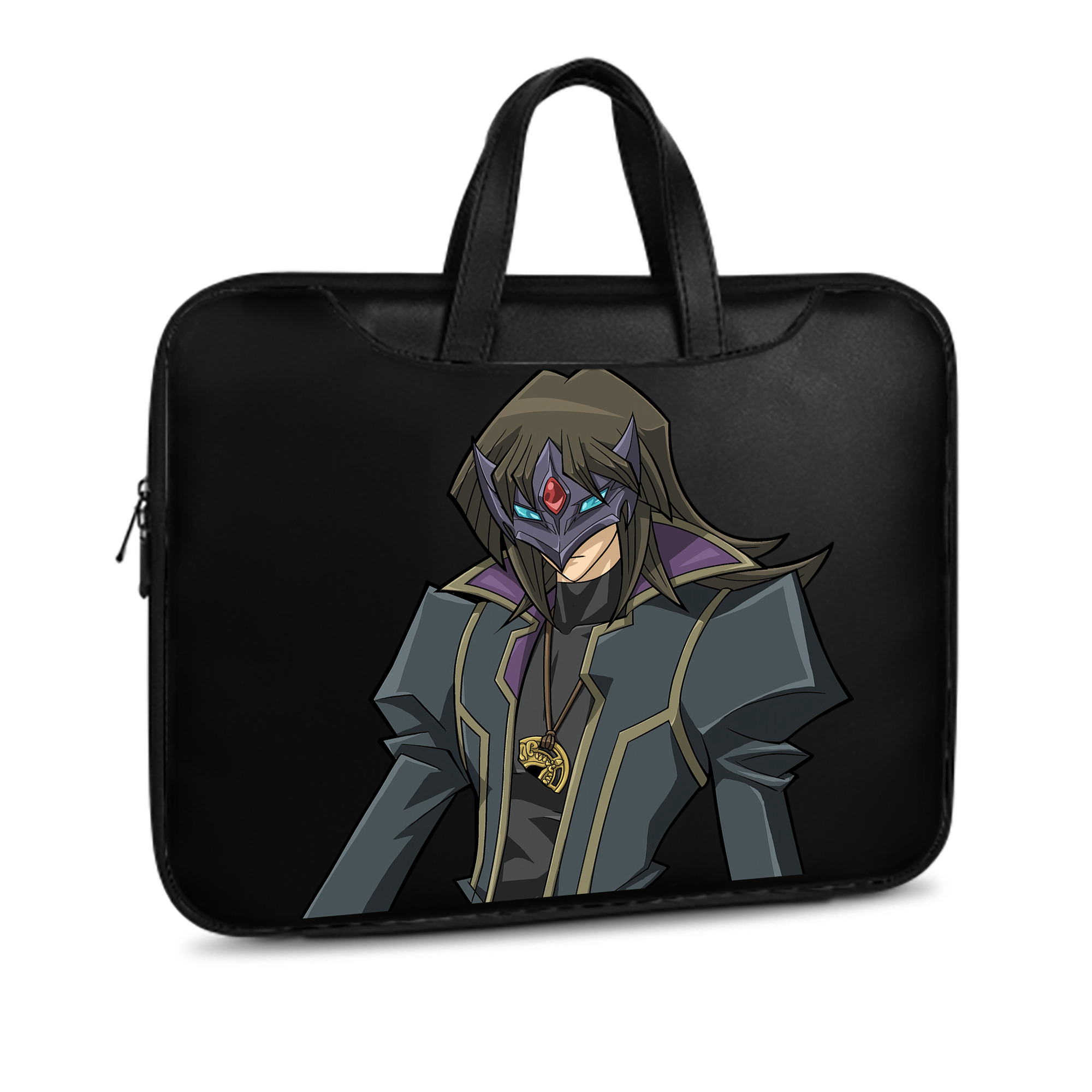 （画像用） 遊☆戯☆王 Yu-Gi-Oh! レザーラップトップバッグ　ノートパソコンケース