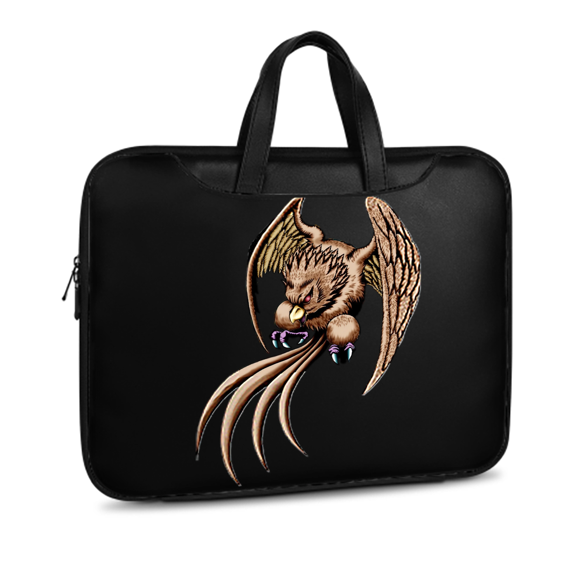 （画像用） 遊☆戯☆王 Yu-Gi-Oh! レザーラップトップバッグ　ノートパソコンケース