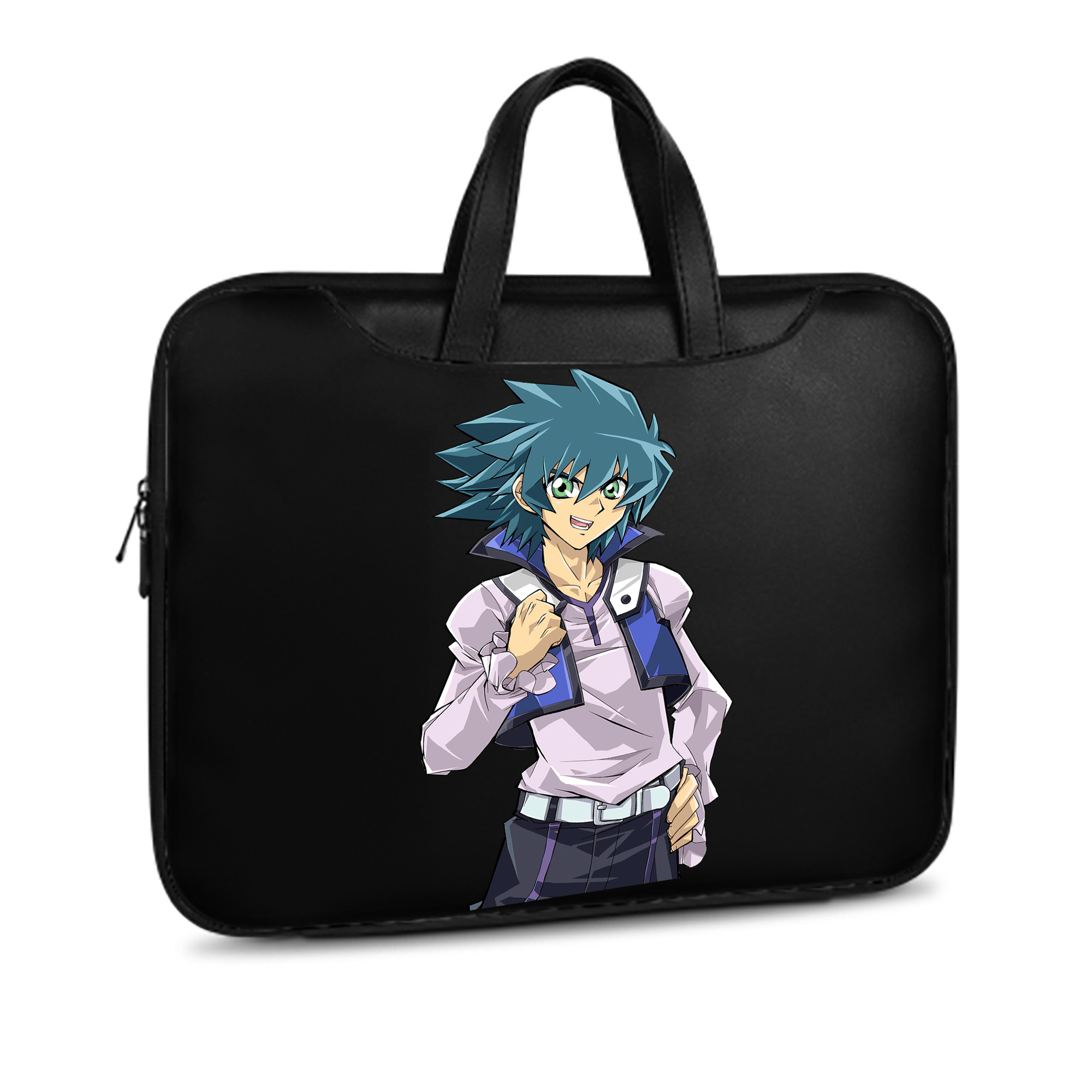 （画像用） 遊☆戯☆王 Yu-Gi-Oh! レザーラップトップバッグ　ノートパソコンケース