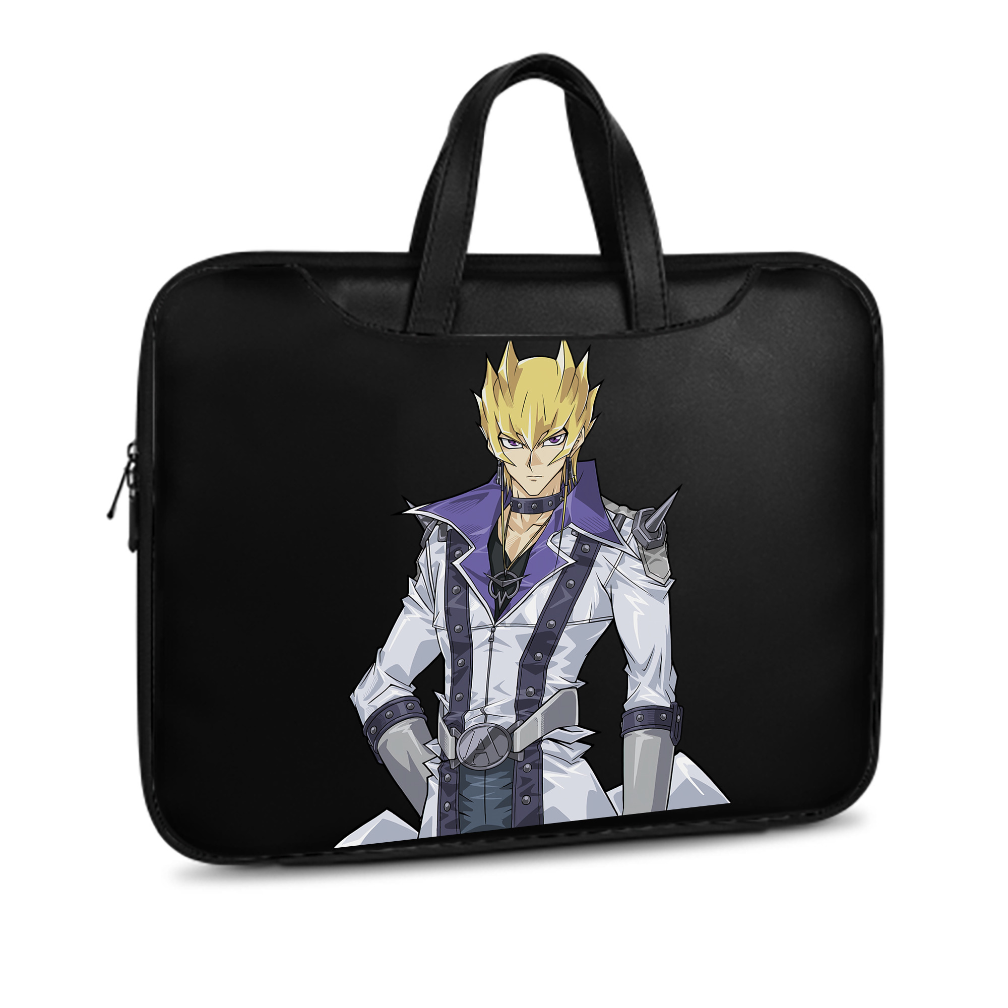 （画像用） 遊☆戯☆王 Yu-Gi-Oh! レザーラップトップバッグ　ノートパソコンケース
