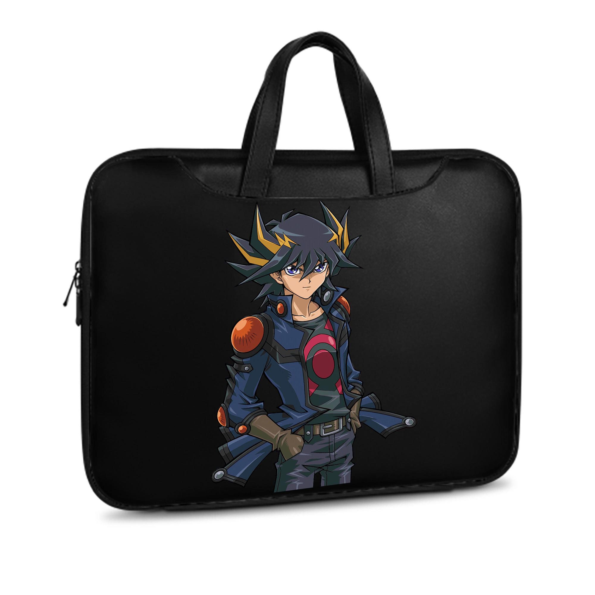 （画像用） 遊☆戯☆王 Yu-Gi-Oh! レザーラップトップバッグ　ノートパソコンケース