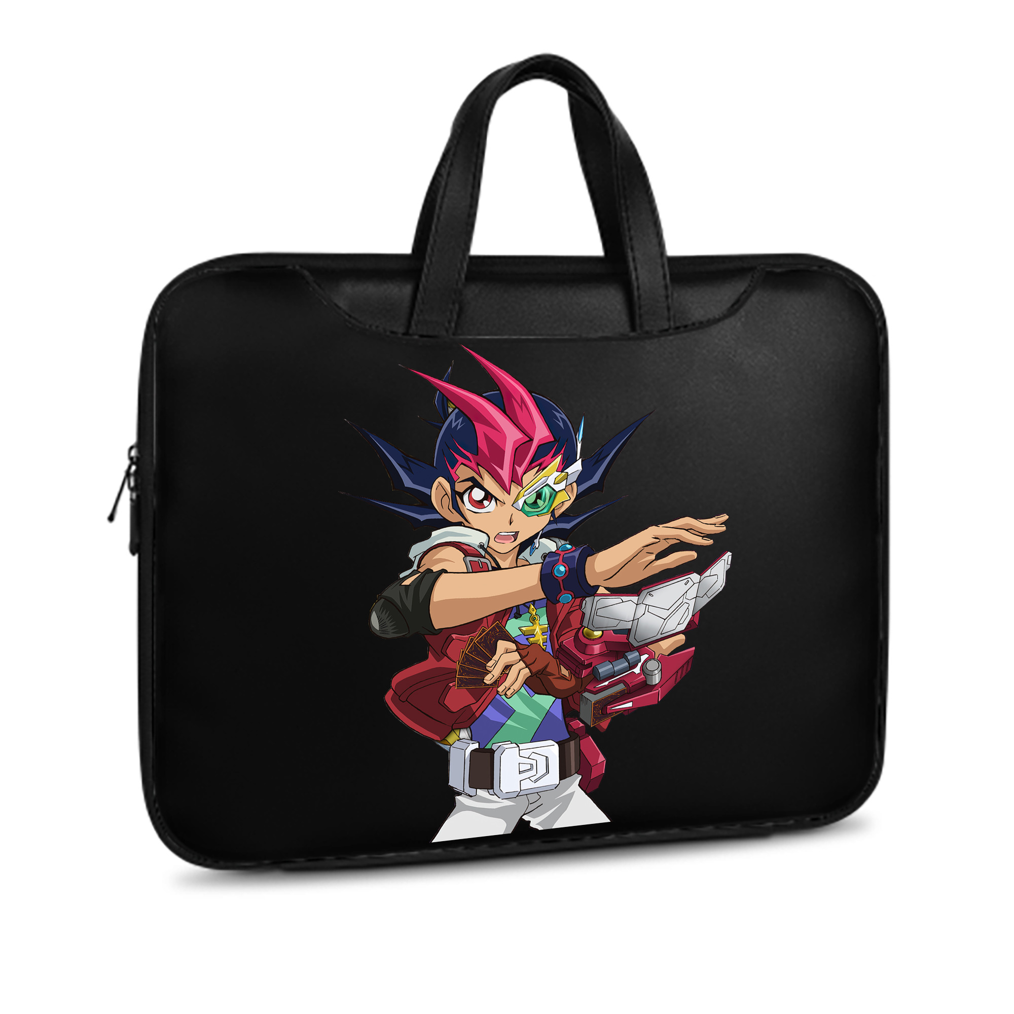 （画像用） 遊☆戯☆王 Yu-Gi-Oh! レザーラップトップバッグ　ノートパソコンケース