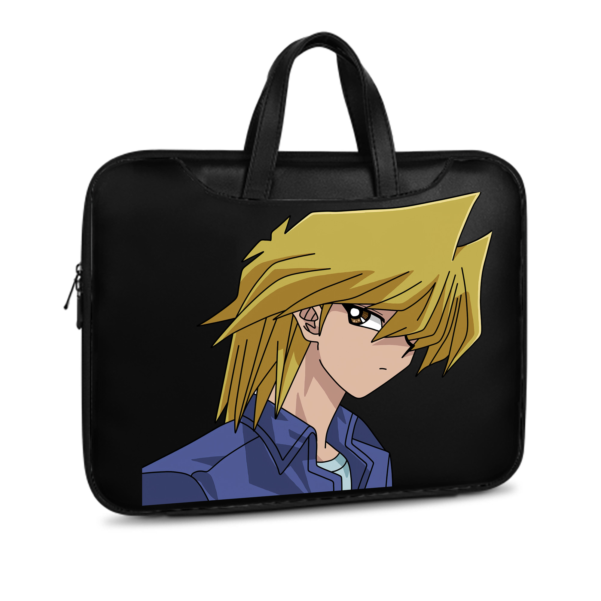 （画像用） 遊☆戯☆王 Yu-Gi-Oh! レザーラップトップバッグ　ノートパソコンケース
