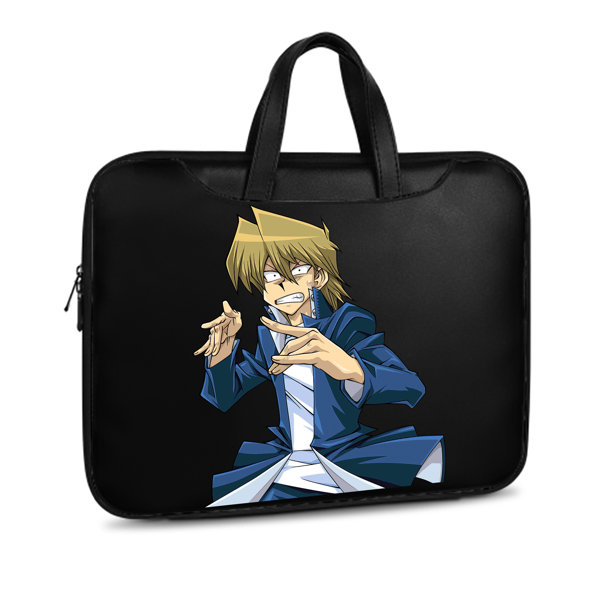 （画像用） 遊☆戯☆王 Yu-Gi-Oh! レザーラップトップバッグ　ノートパソコンケース
