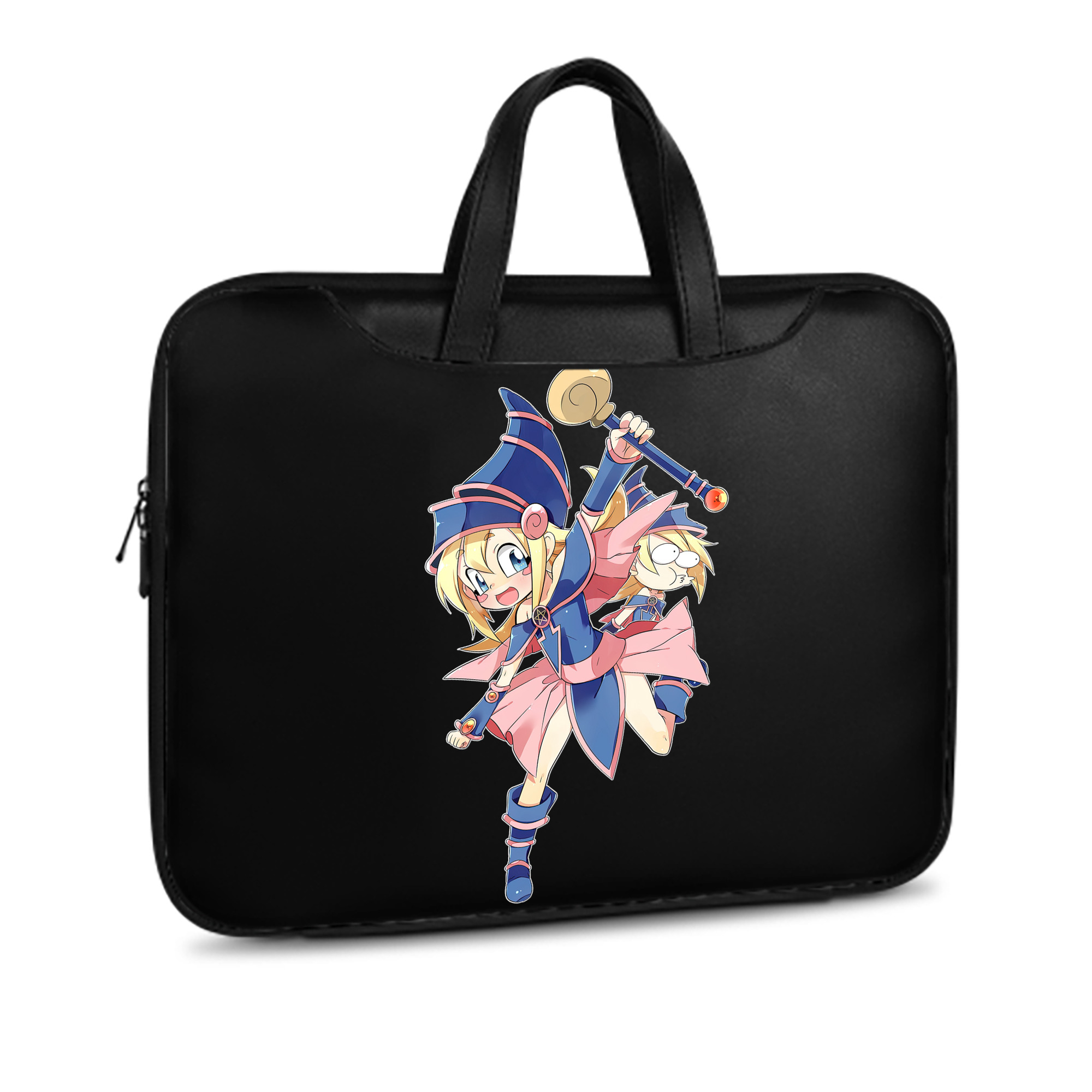（画像用） 遊☆戯☆王 Yu-Gi-Oh! レザーラップトップバッグ　ノートパソコンケース
