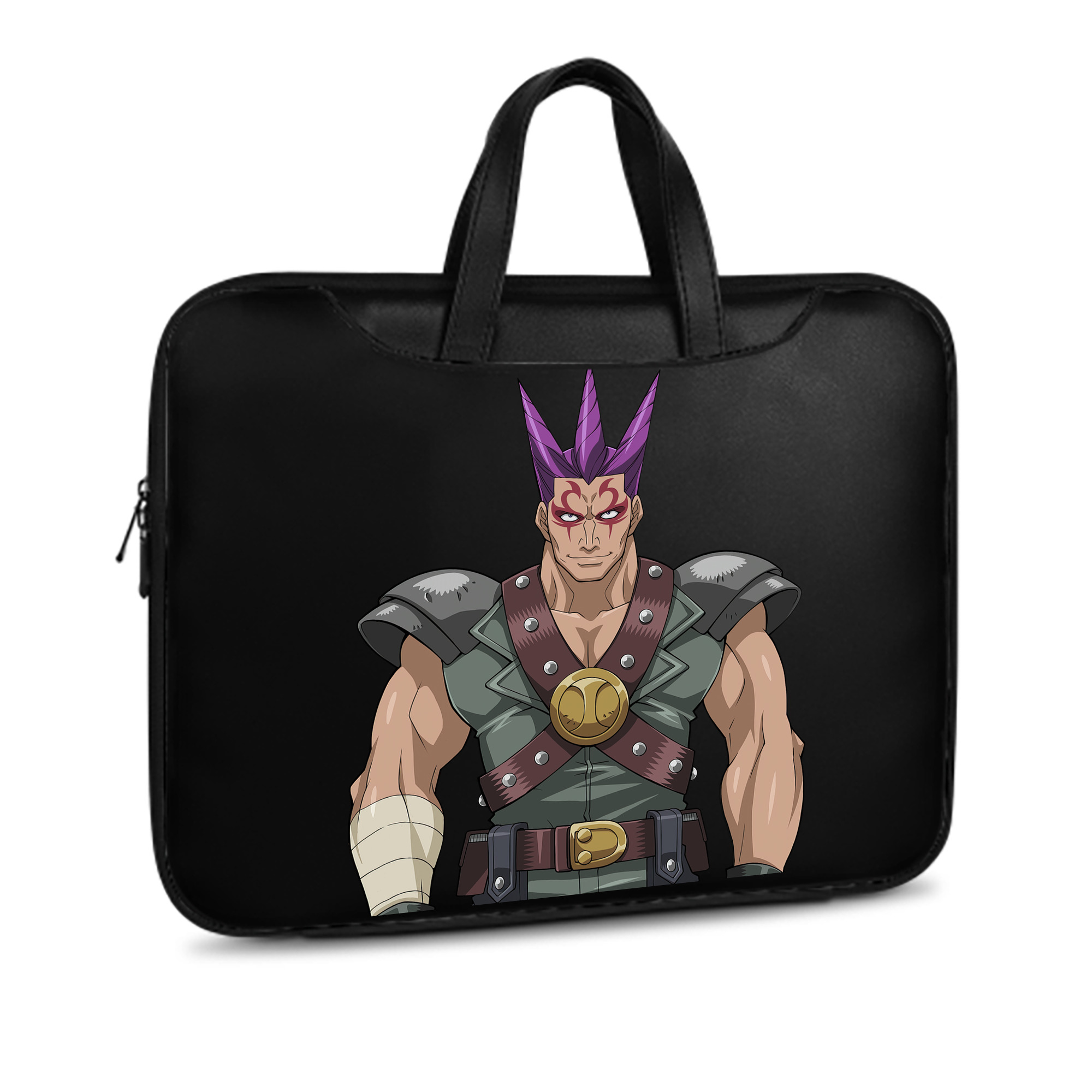 （画像用） 遊☆戯☆王 Yu-Gi-Oh! レザーラップトップバッグ　ノートパソコンケース