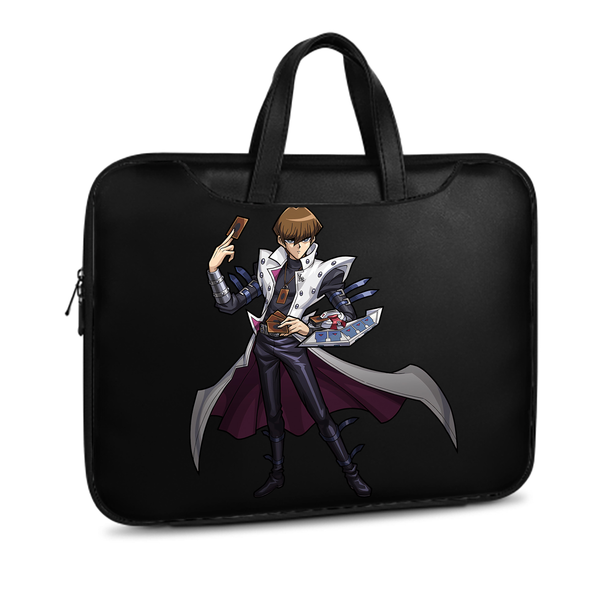 （画像用） 遊☆戯☆王 Yu-Gi-Oh! レザーラップトップバッグ　ノートパソコンケース
