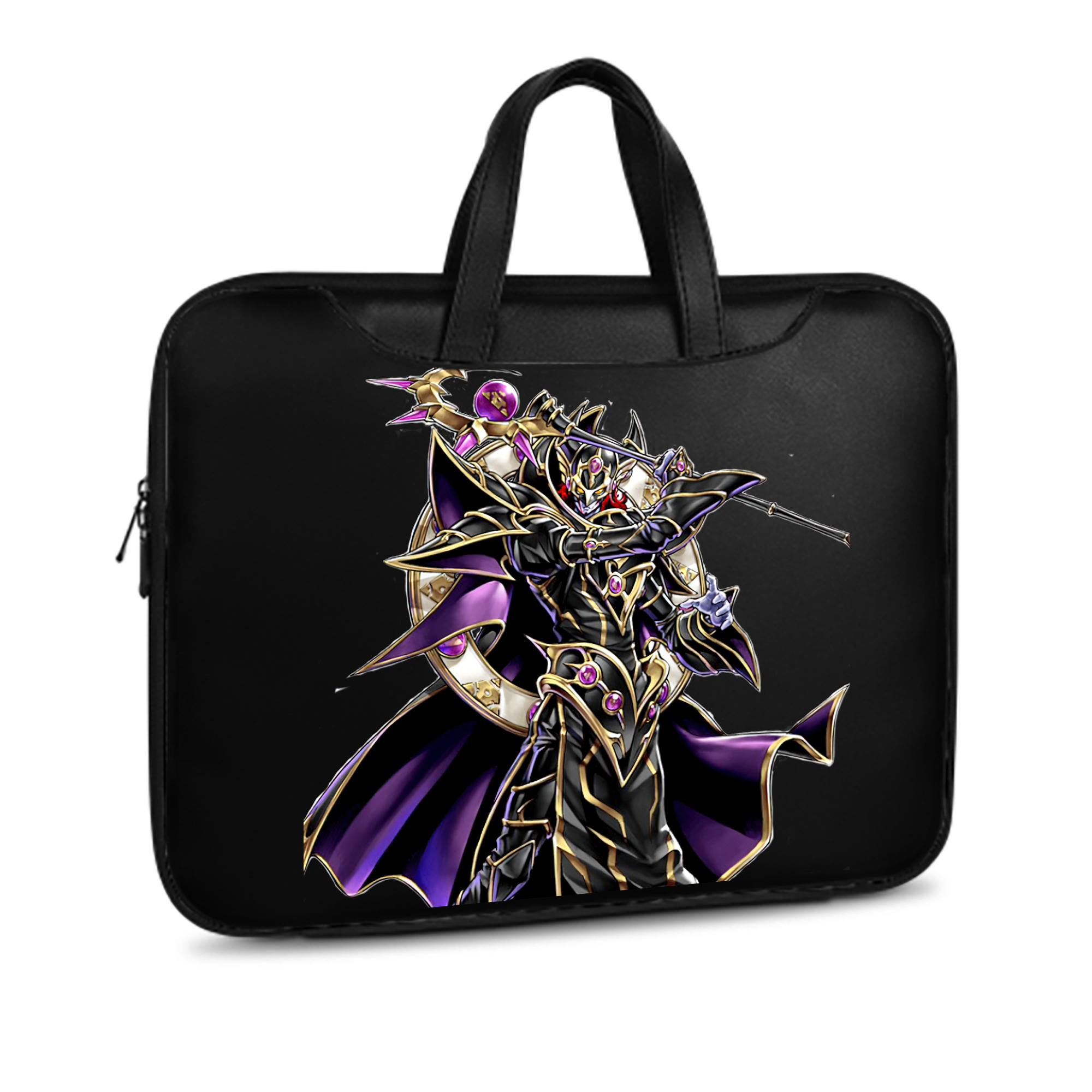 （画像用） 遊☆戯☆王 Yu-Gi-Oh! レザーラップトップバッグ　ノートパソコンケース