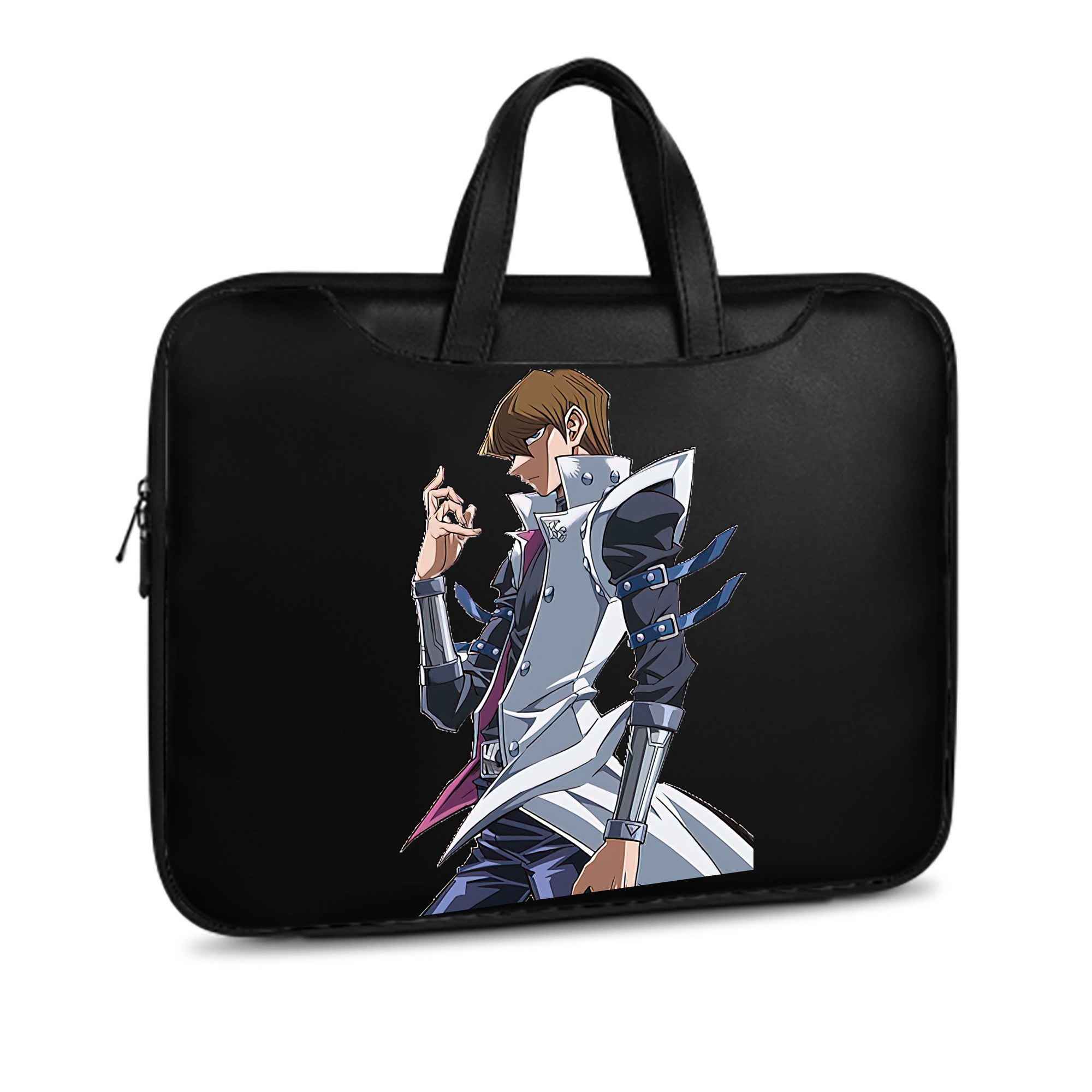 （画像用） 遊☆戯☆王 Yu-Gi-Oh! レザーラップトップバッグ　ノートパソコンケース