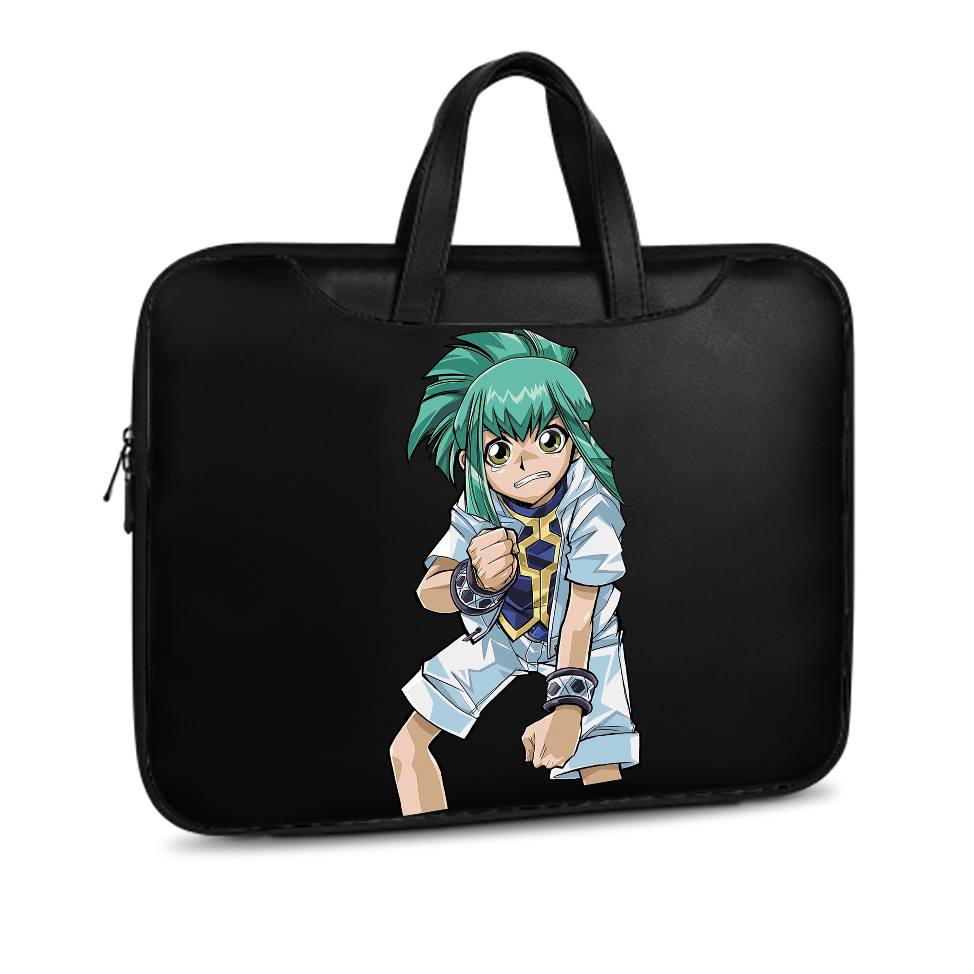 （画像用） 遊☆戯☆王 Yu-Gi-Oh! レザーラップトップバッグ　ノートパソコンケース