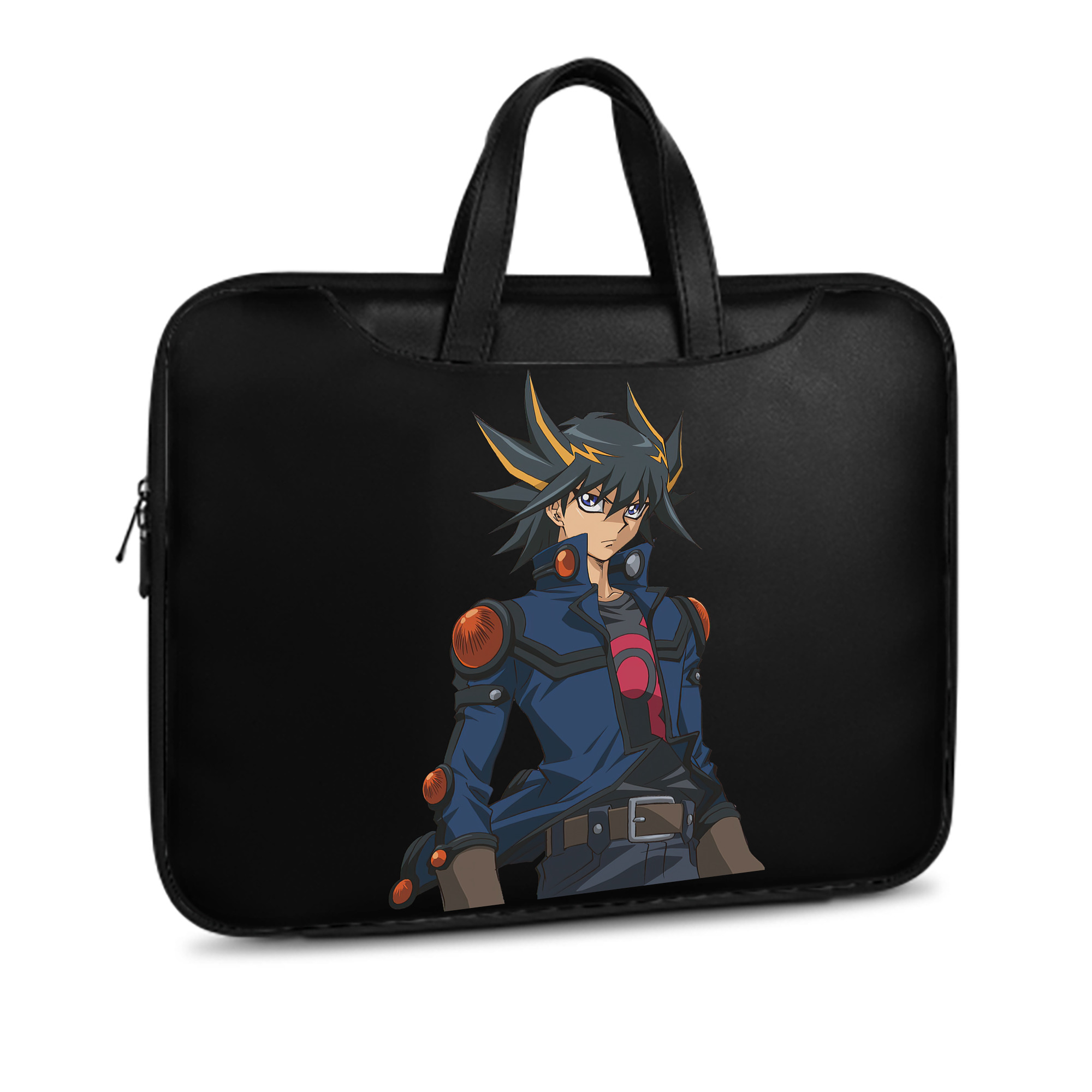 （画像用） 遊☆戯☆王 Yu-Gi-Oh! レザーラップトップバッグ　ノートパソコンケース