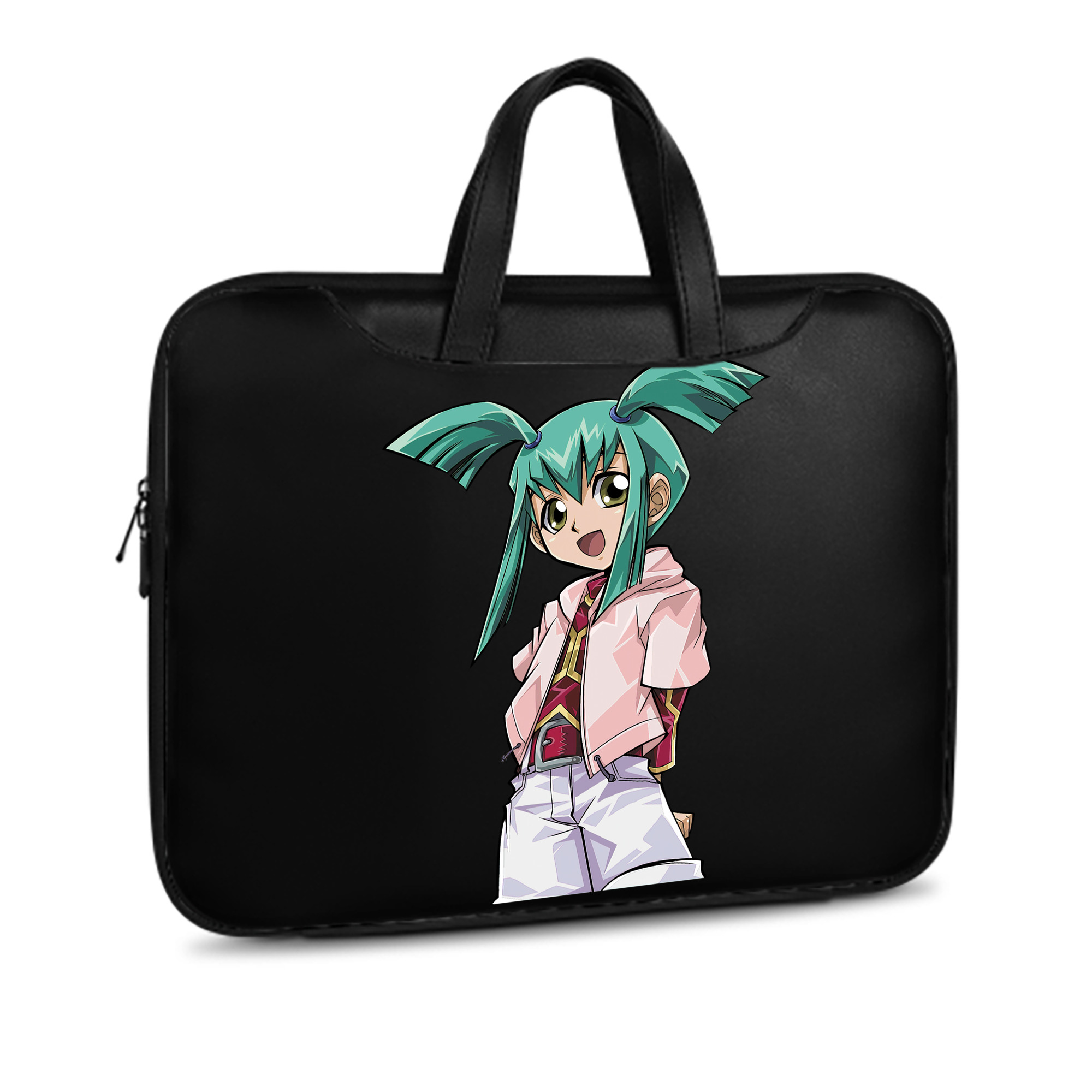 （画像用） 遊☆戯☆王 Yu-Gi-Oh! レザーラップトップバッグ　ノートパソコンケース