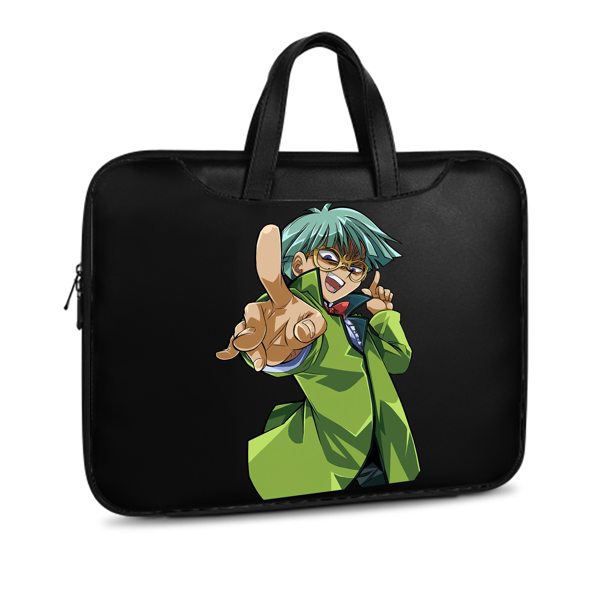 （画像用） 遊☆戯☆王 Yu-Gi-Oh! レザーラップトップバッグ　ノートパソコンケース