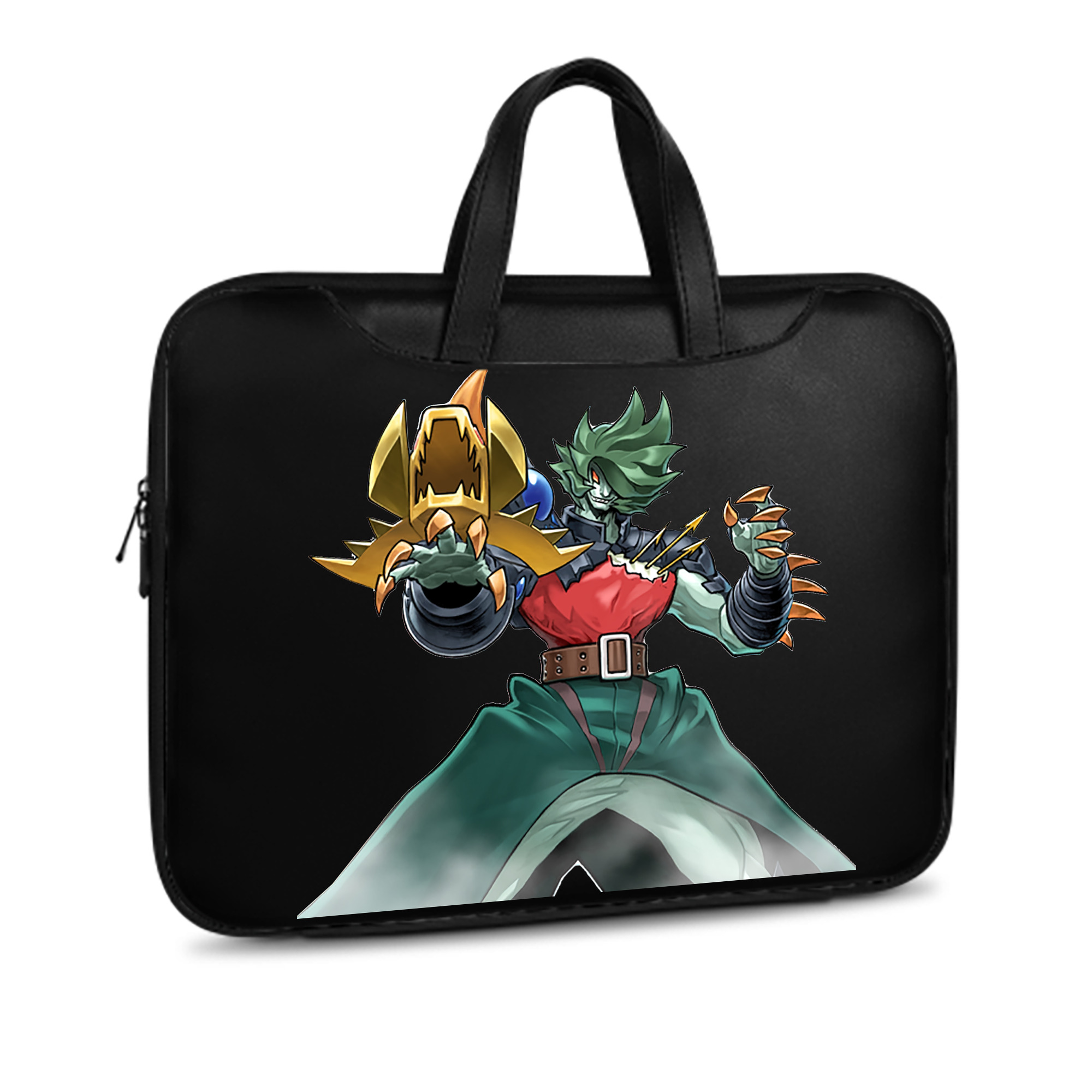 （画像用） 遊☆戯☆王 Yu-Gi-Oh! レザーラップトップバッグ　ノートパソコンケース