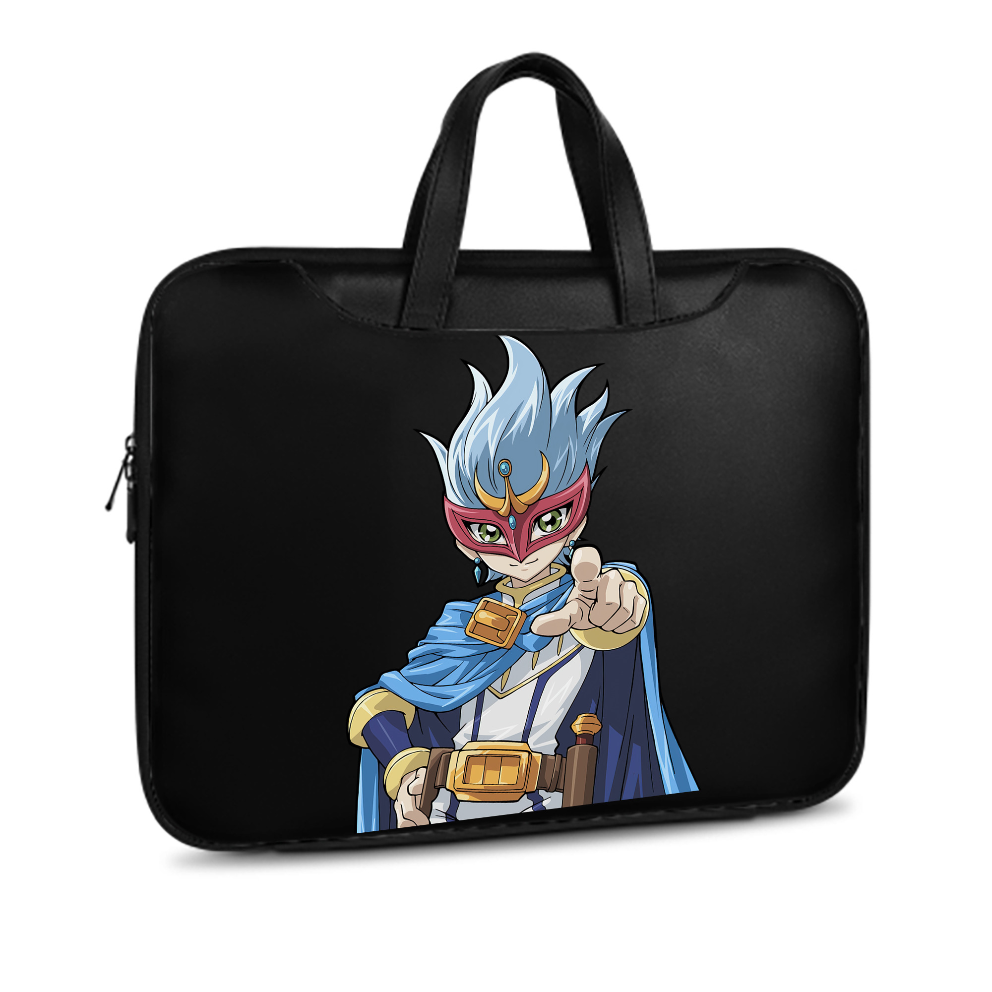 （画像用） 遊☆戯☆王 Yu-Gi-Oh! レザーラップトップバッグ　ノートパソコンケース