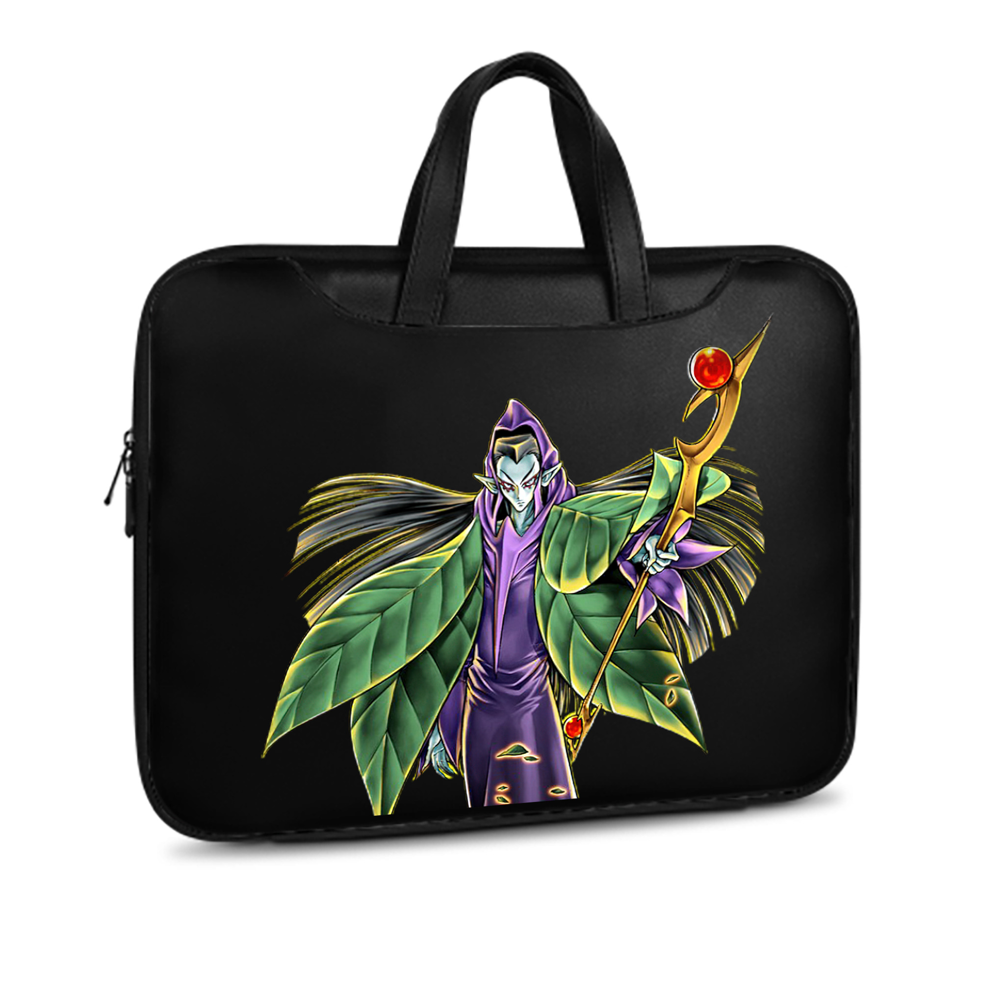（画像用） 遊☆戯☆王 Yu-Gi-Oh! レザーラップトップバッグ　ノートパソコンケース