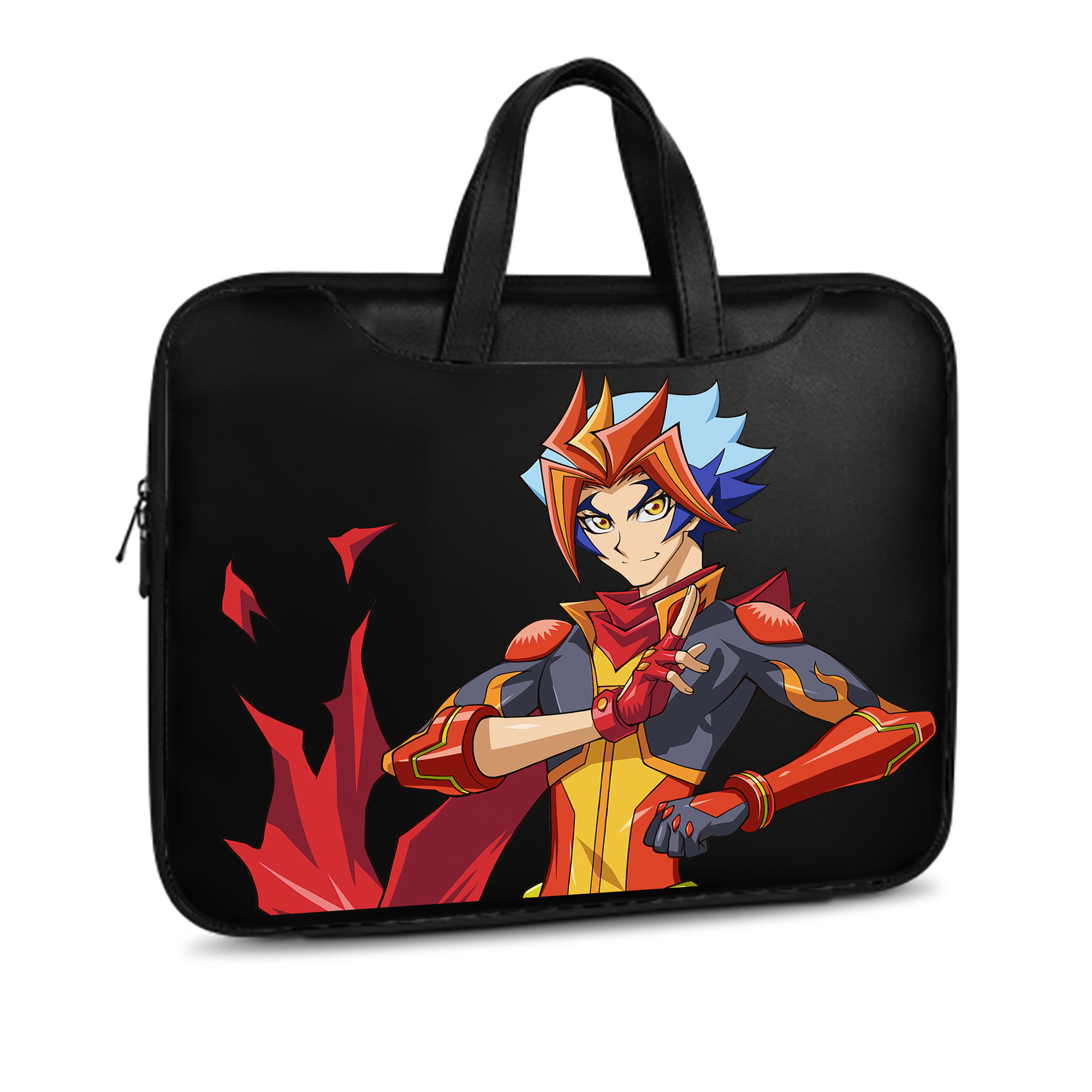 （画像用） 遊☆戯☆王 Yu-Gi-Oh! レザーラップトップバッグ　ノートパソコンケース
