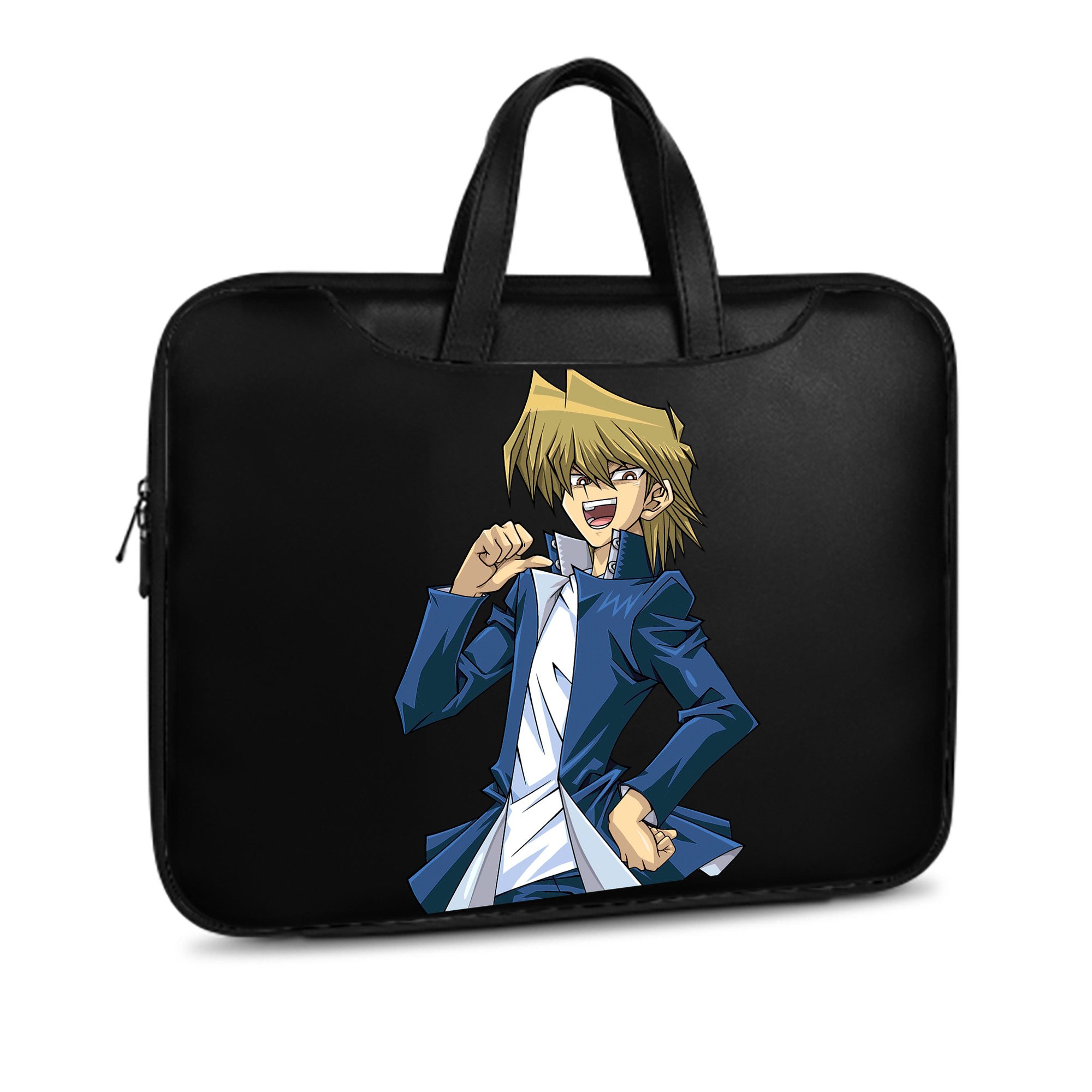 （画像用） 遊☆戯☆王 Yu-Gi-Oh! レザーラップトップバッグ　ノートパソコンケース