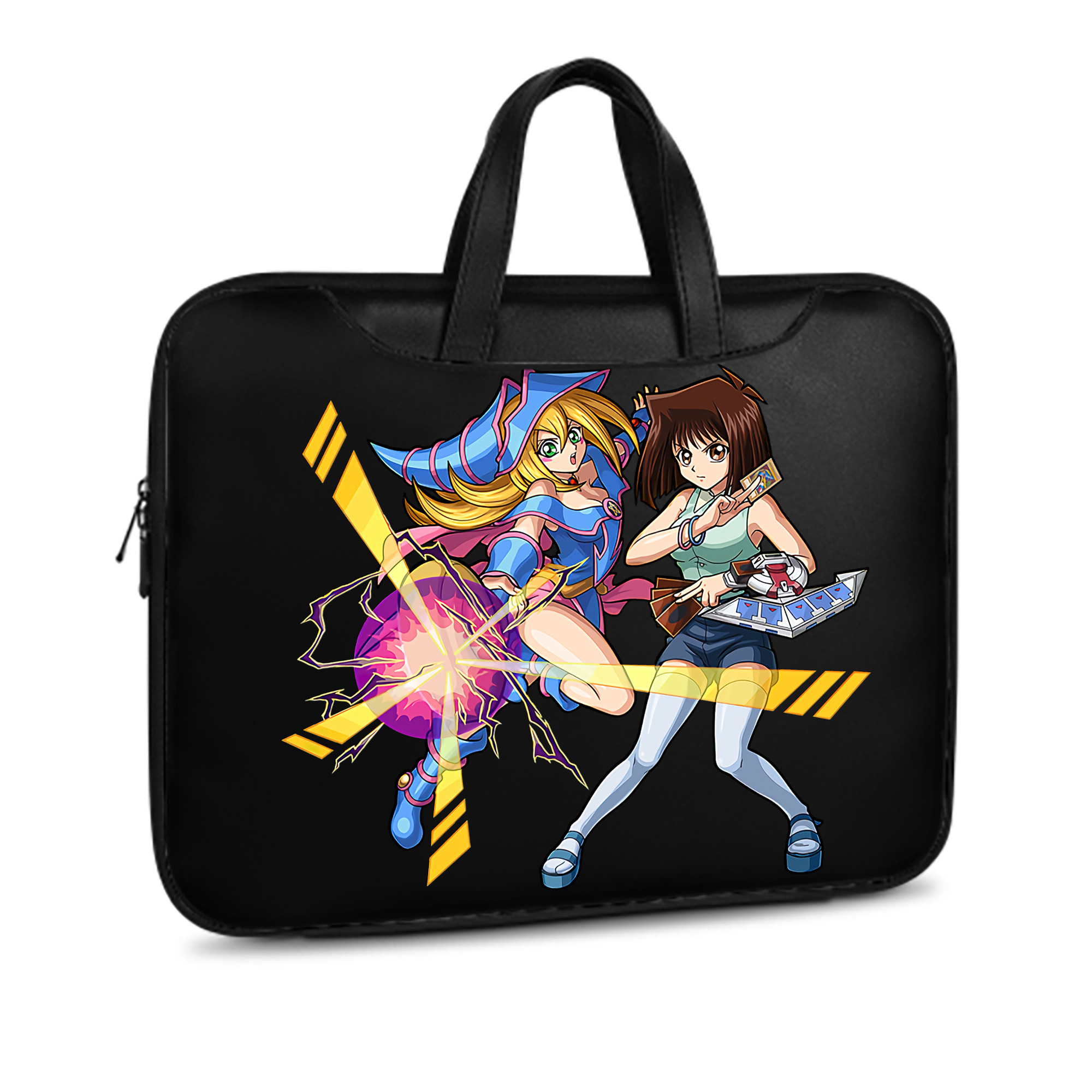 （画像用） 遊☆戯☆王 Yu-Gi-Oh! レザーラップトップバッグ　ノートパソコンケース