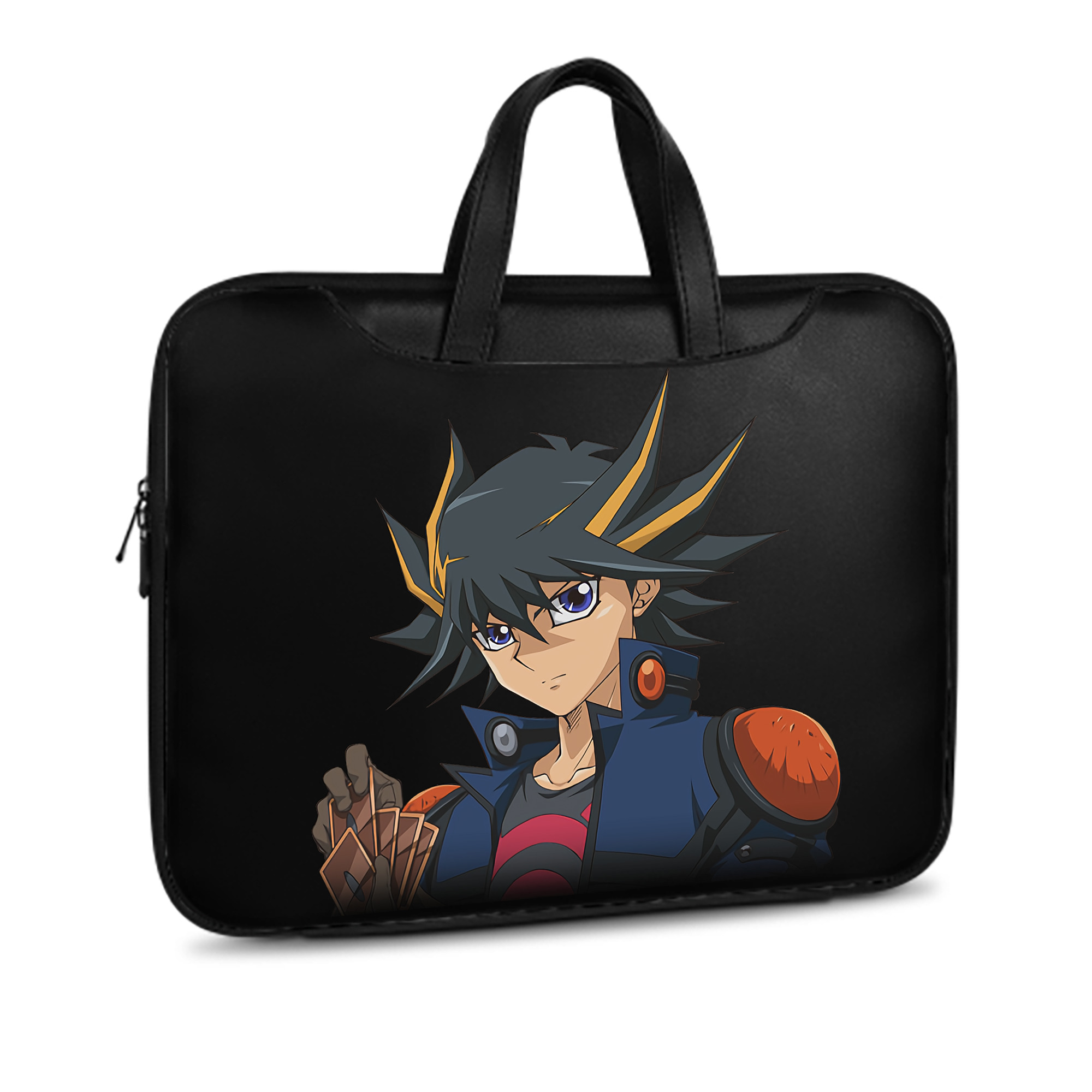 （画像用） 遊☆戯☆王 Yu-Gi-Oh! レザーラップトップバッグ　ノートパソコンケース