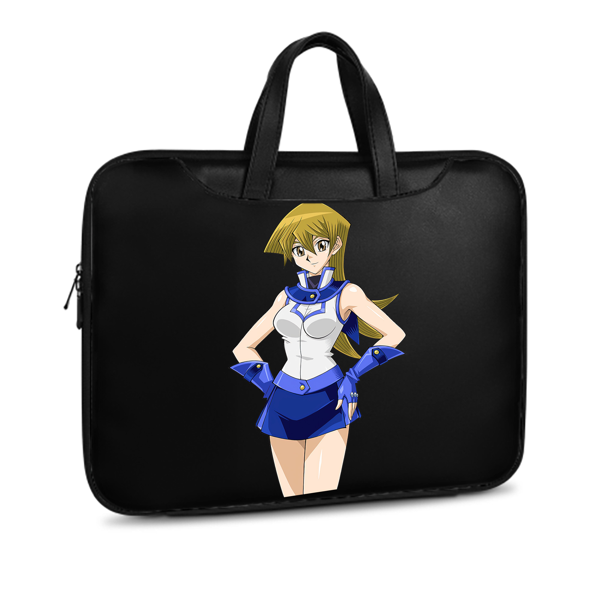 （画像用） 遊☆戯☆王 Yu-Gi-Oh! レザーラップトップバッグ　ノートパソコンケース