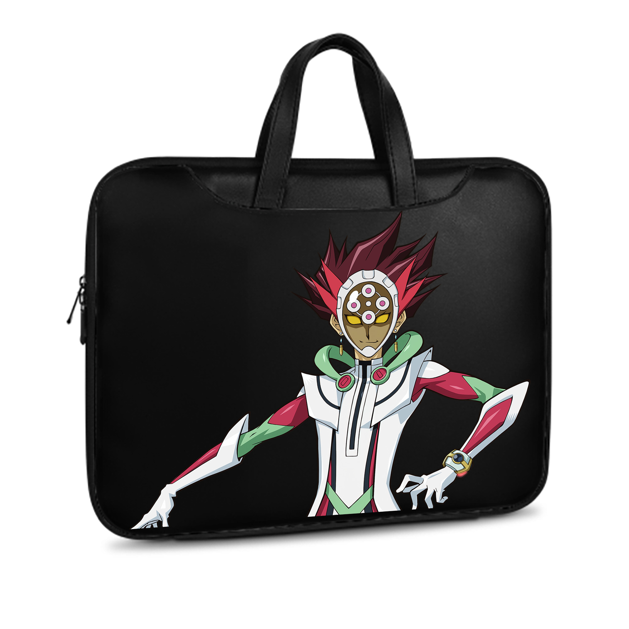 （画像用） 遊☆戯☆王 Yu-Gi-Oh! レザーラップトップバッグ　ノートパソコンケース