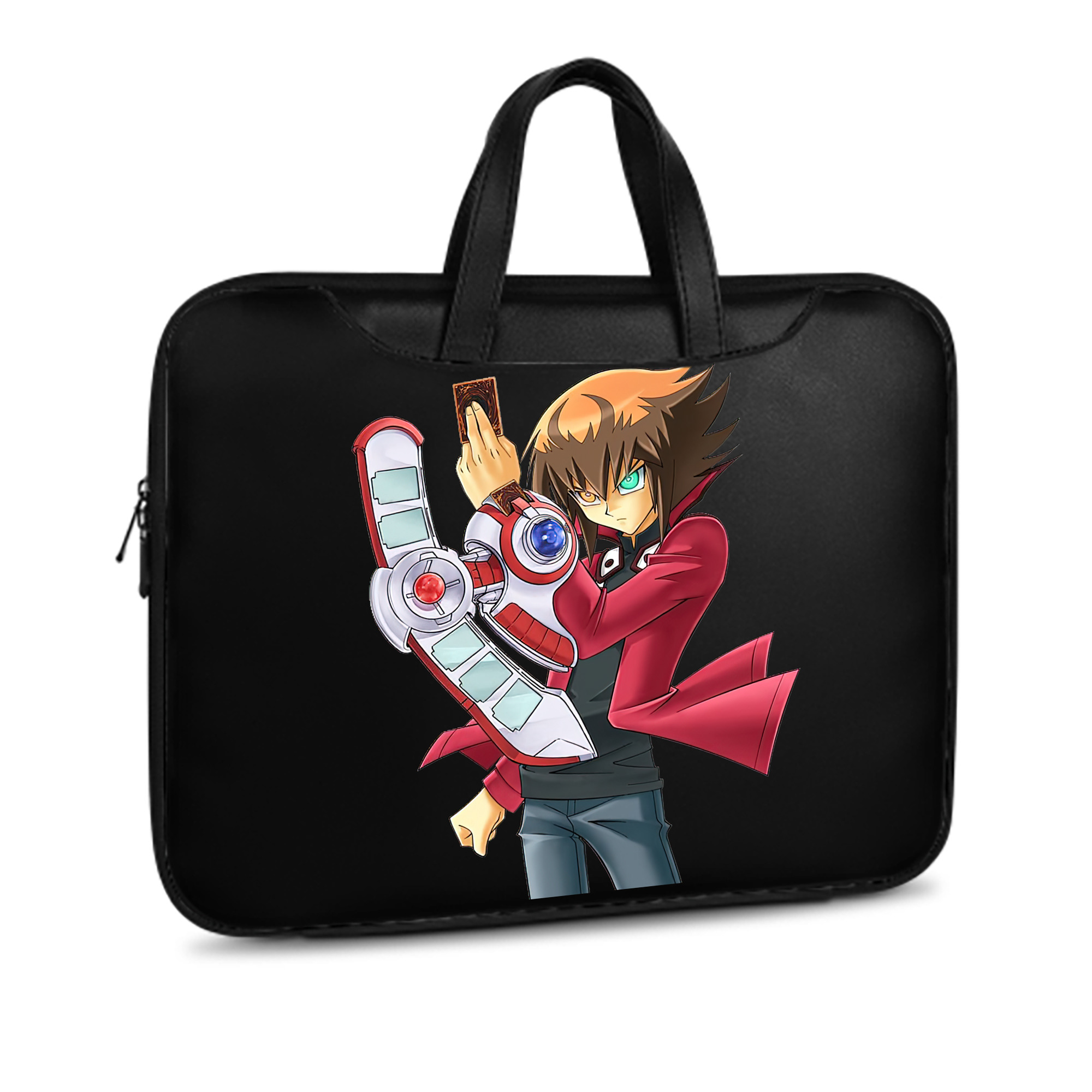 （画像用） 遊☆戯☆王 Yu-Gi-Oh! レザーラップトップバッグ　ノートパソコンケース