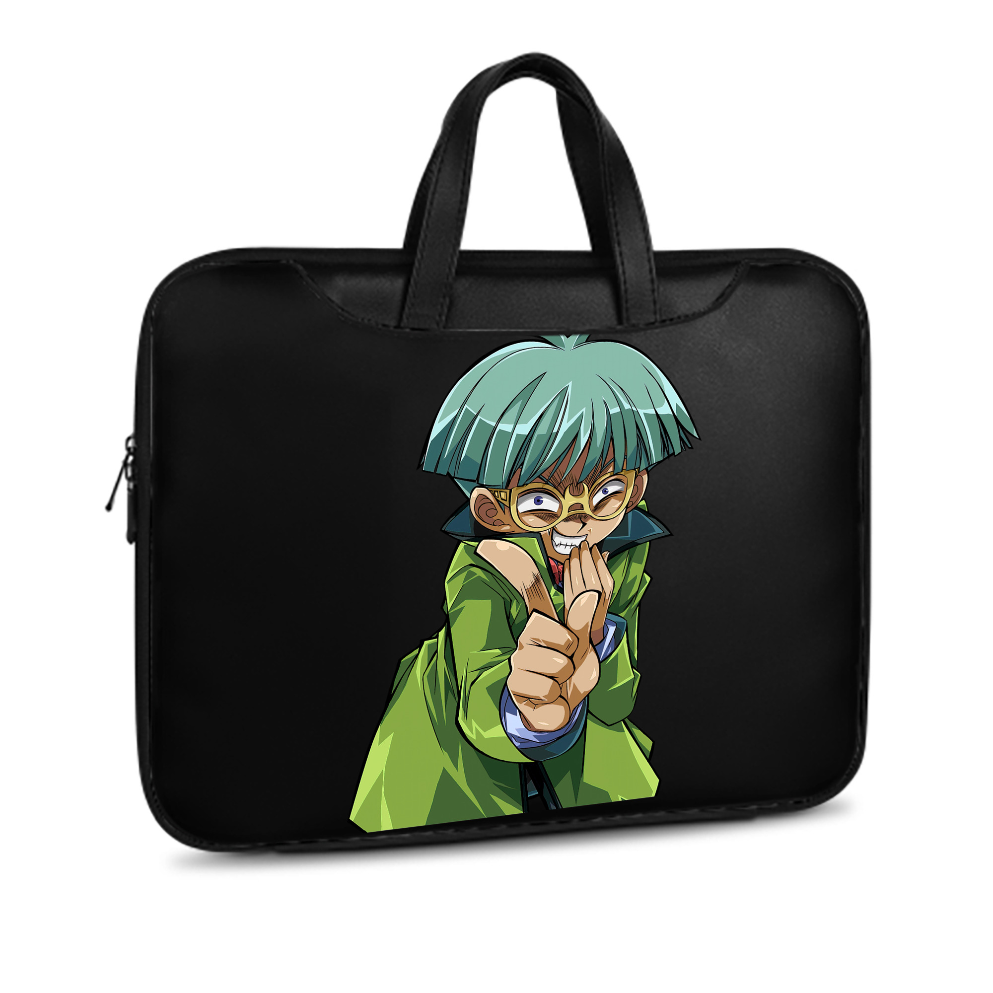 （画像用） 遊☆戯☆王 Yu-Gi-Oh! レザーラップトップバッグ　ノートパソコンケース