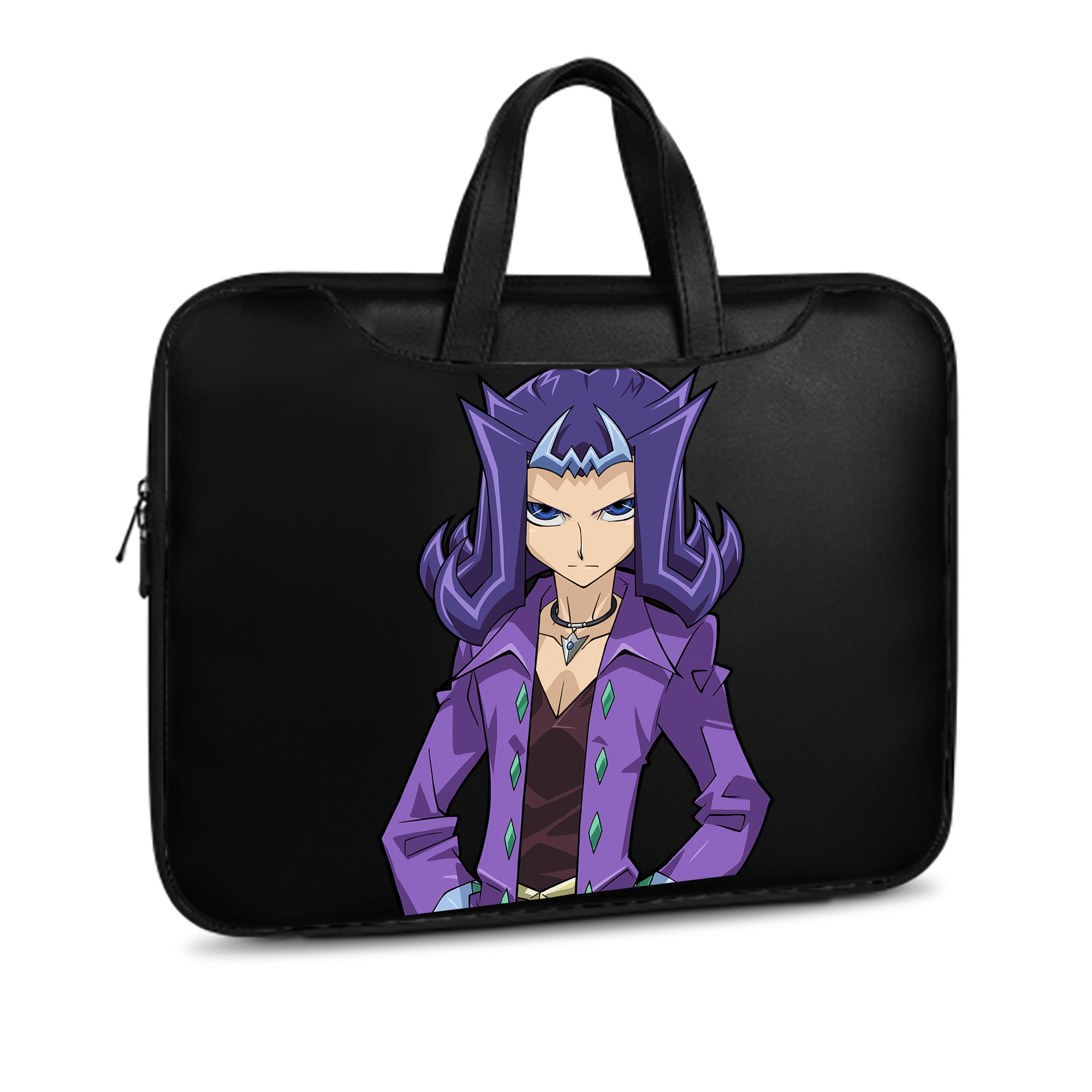 （画像用） 遊☆戯☆王 Yu-Gi-Oh! レザーラップトップバッグ　ノートパソコンケース