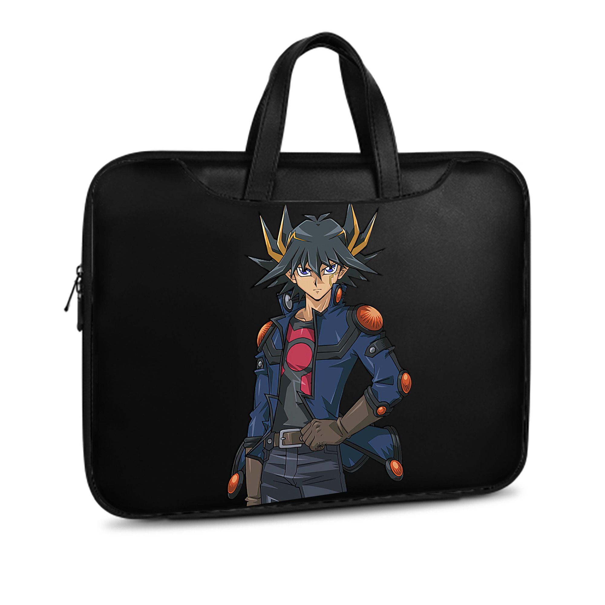 （画像用） 遊☆戯☆王 Yu-Gi-Oh! レザーラップトップバッグ　ノートパソコンケース