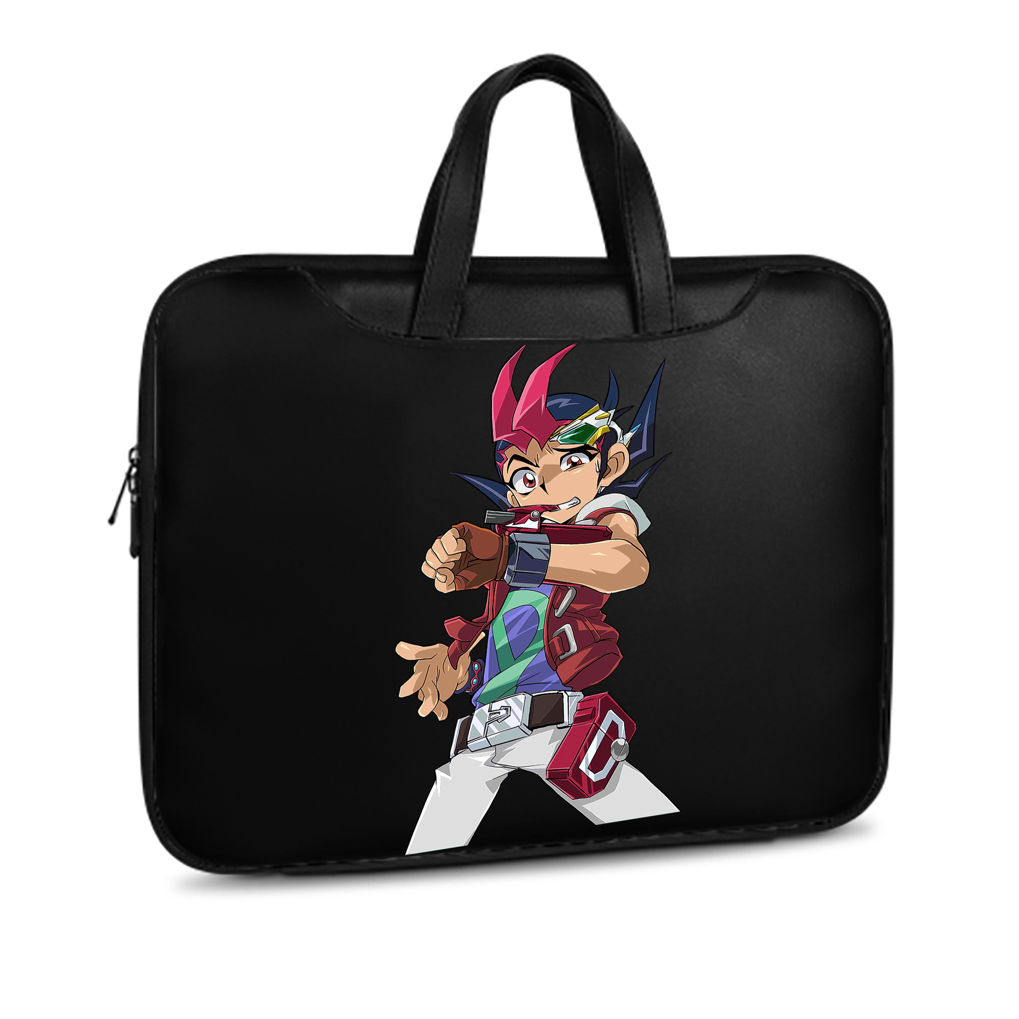 （画像用） 遊☆戯☆王 Yu-Gi-Oh! レザーラップトップバッグ　ノートパソコンケース