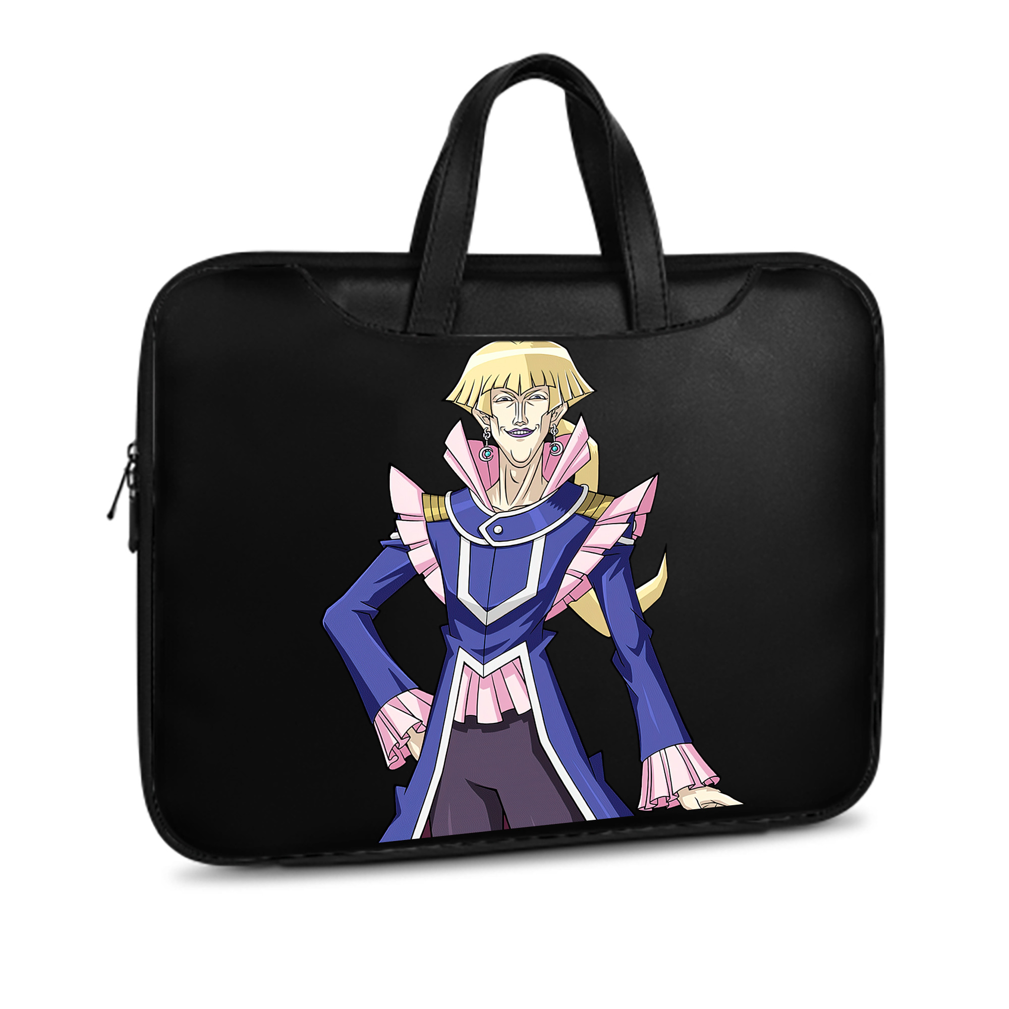 （画像用） 遊☆戯☆王 Yu-Gi-Oh! レザーラップトップバッグ　ノートパソコンケース