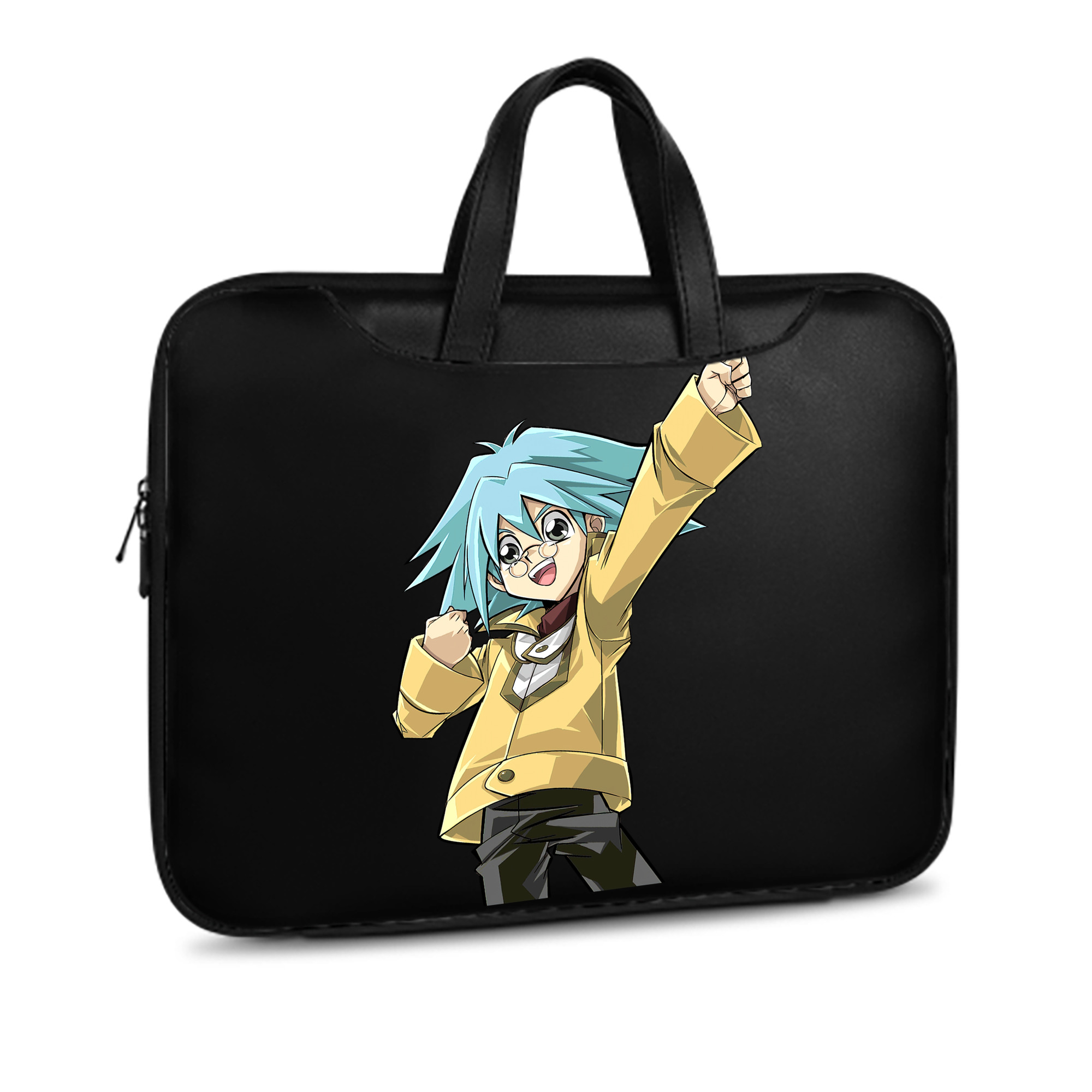 （画像用） 遊☆戯☆王 Yu-Gi-Oh! レザーラップトップバッグ　ノートパソコンケース