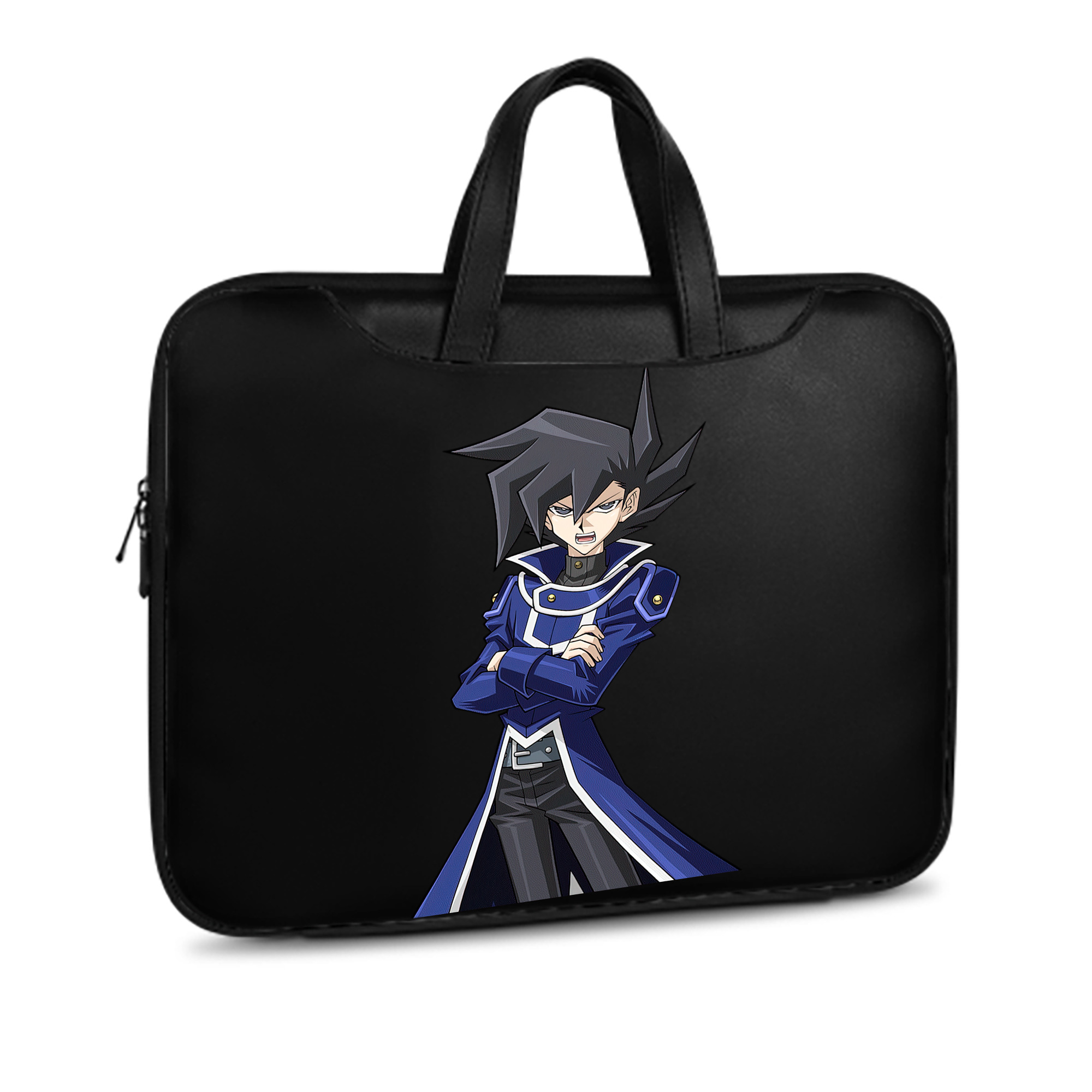 （画像用） 遊☆戯☆王 Yu-Gi-Oh! レザーラップトップバッグ　ノートパソコンケース