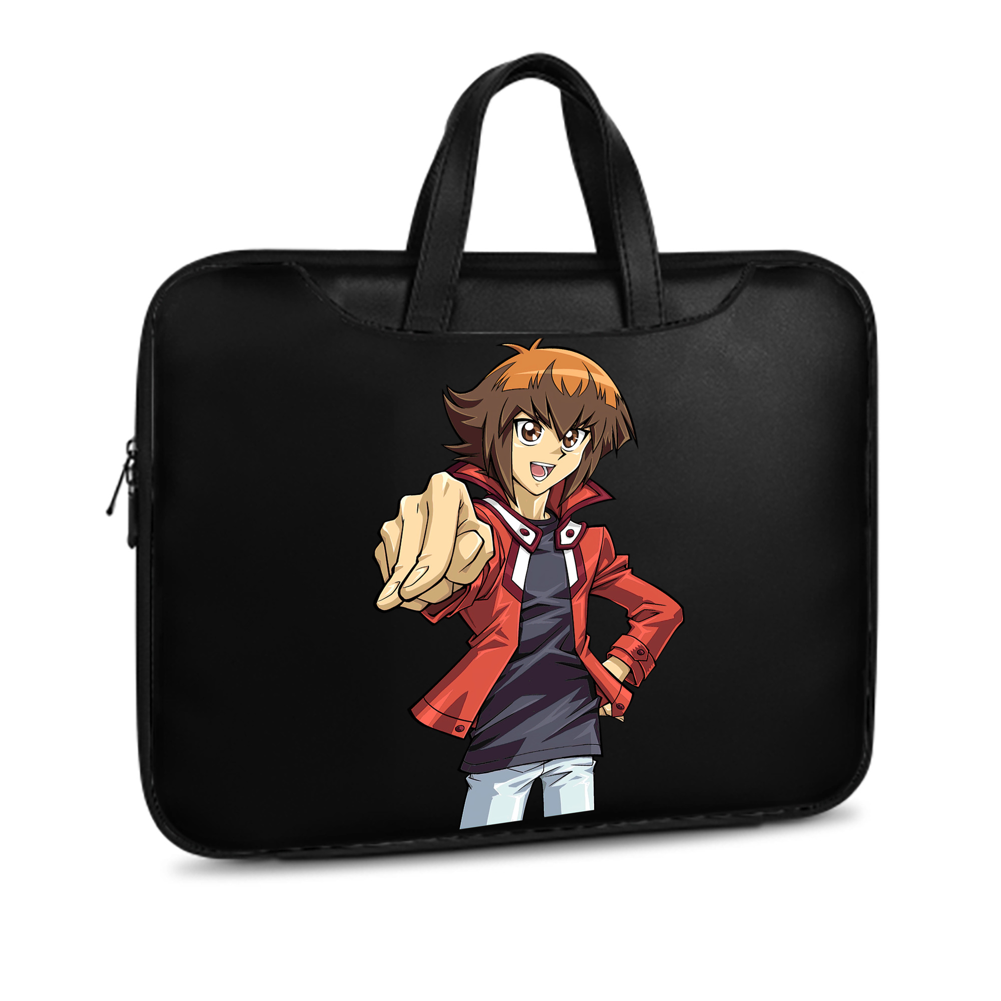 （画像用） 遊☆戯☆王 Yu-Gi-Oh! レザーラップトップバッグ　ノートパソコンケース