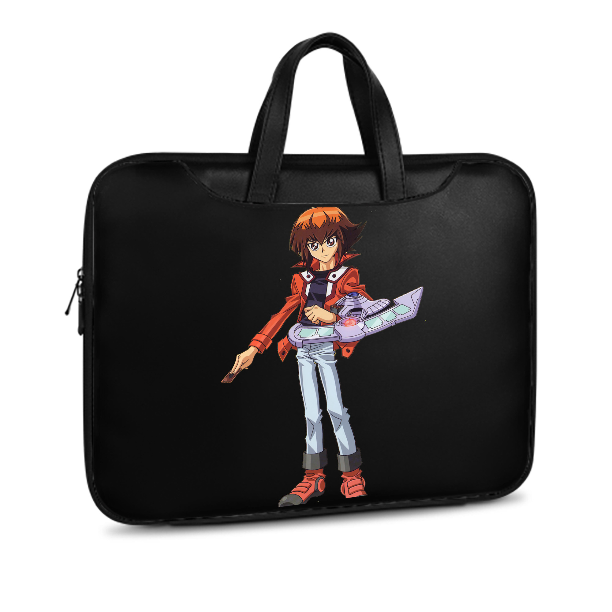 （画像用） 遊☆戯☆王 Yu-Gi-Oh! レザーラップトップバッグ　ノートパソコンケース