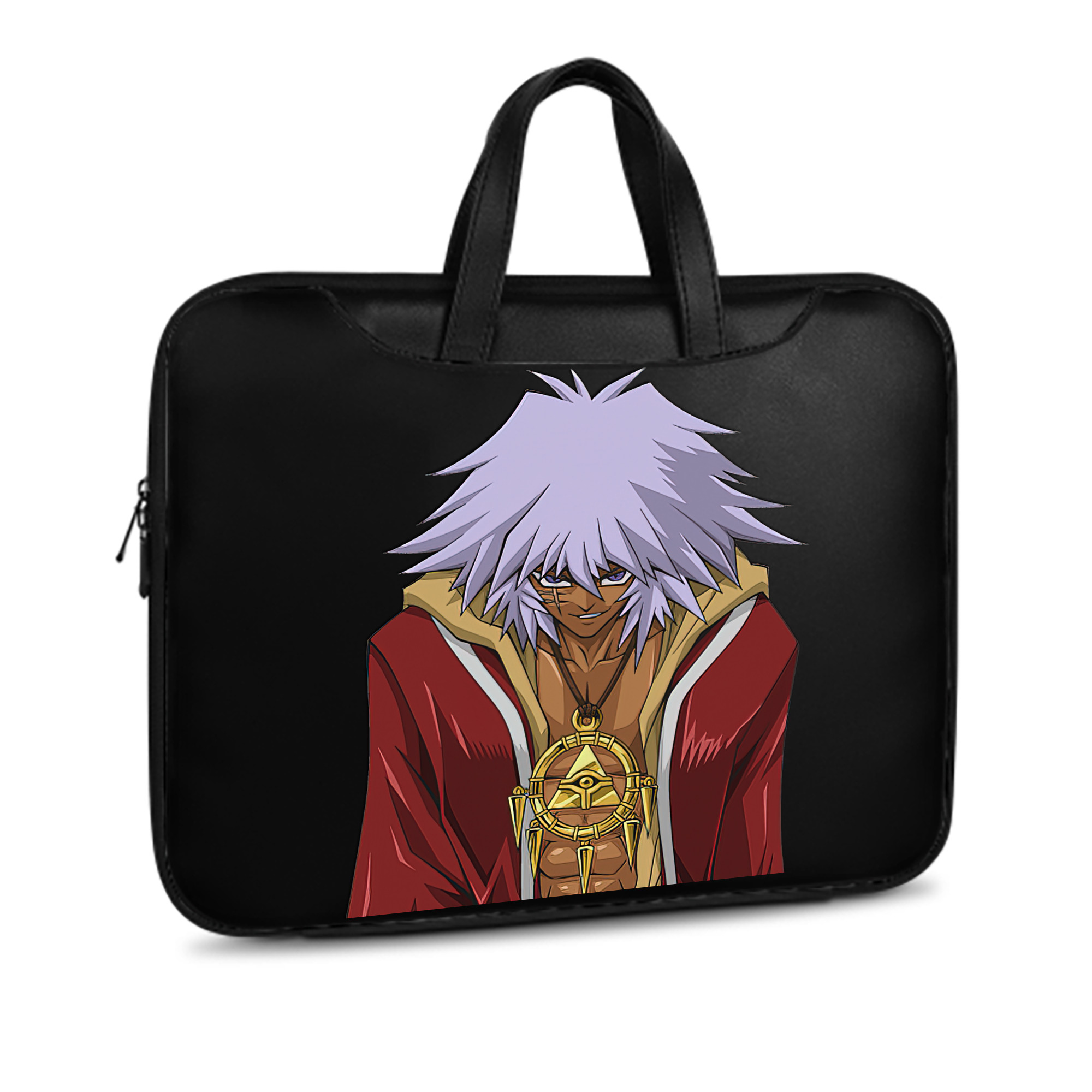 （画像用） 遊☆戯☆王 Yu-Gi-Oh! レザーラップトップバッグ　ノートパソコンケース
