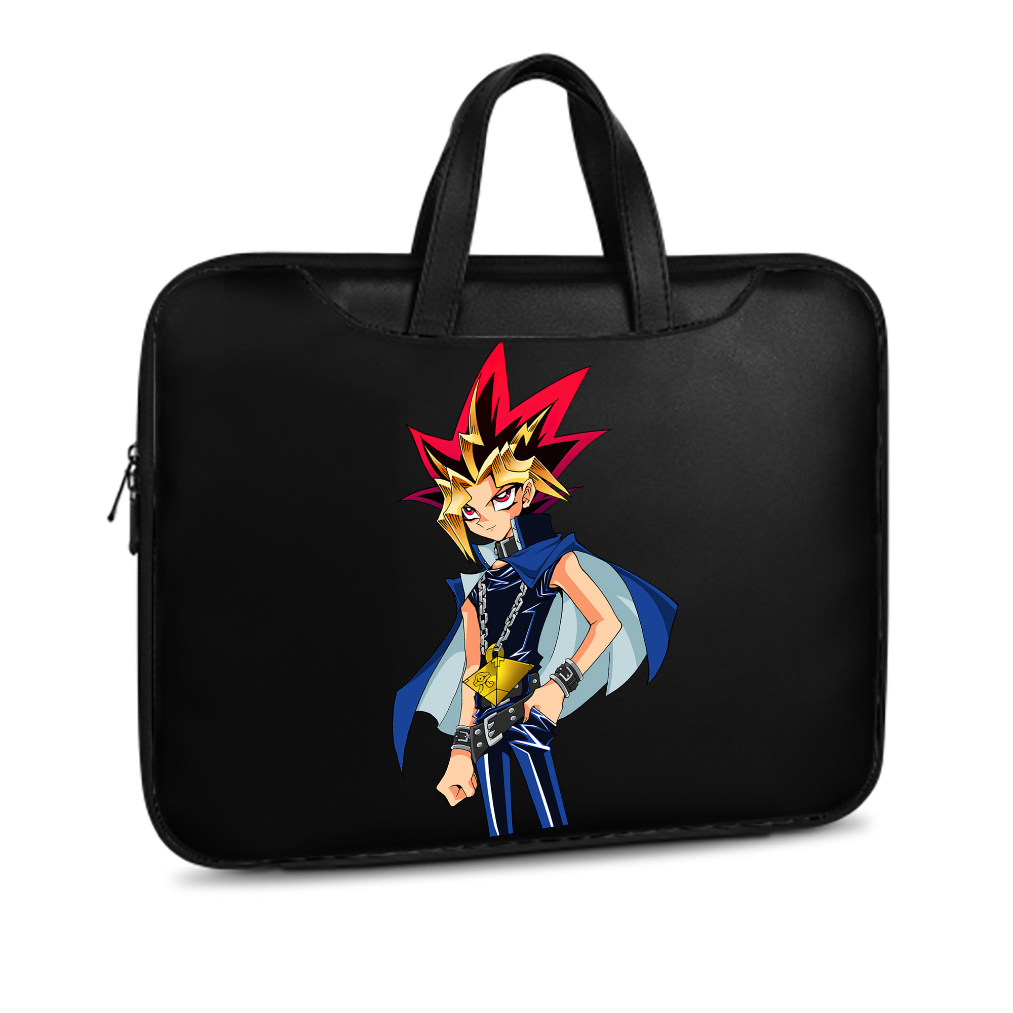 （画像用） 遊☆戯☆王 Yu-Gi-Oh! レザーラップトップバッグ　ノートパソコンケース