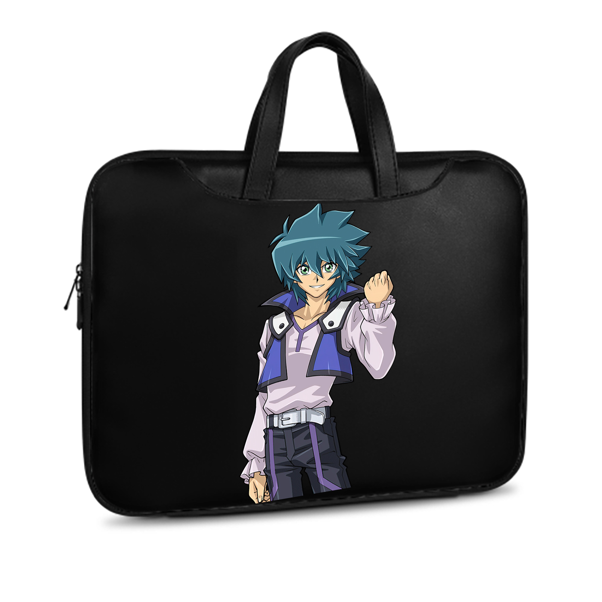 （画像用） 遊☆戯☆王 Yu-Gi-Oh! レザーラップトップバッグ　ノートパソコンケース