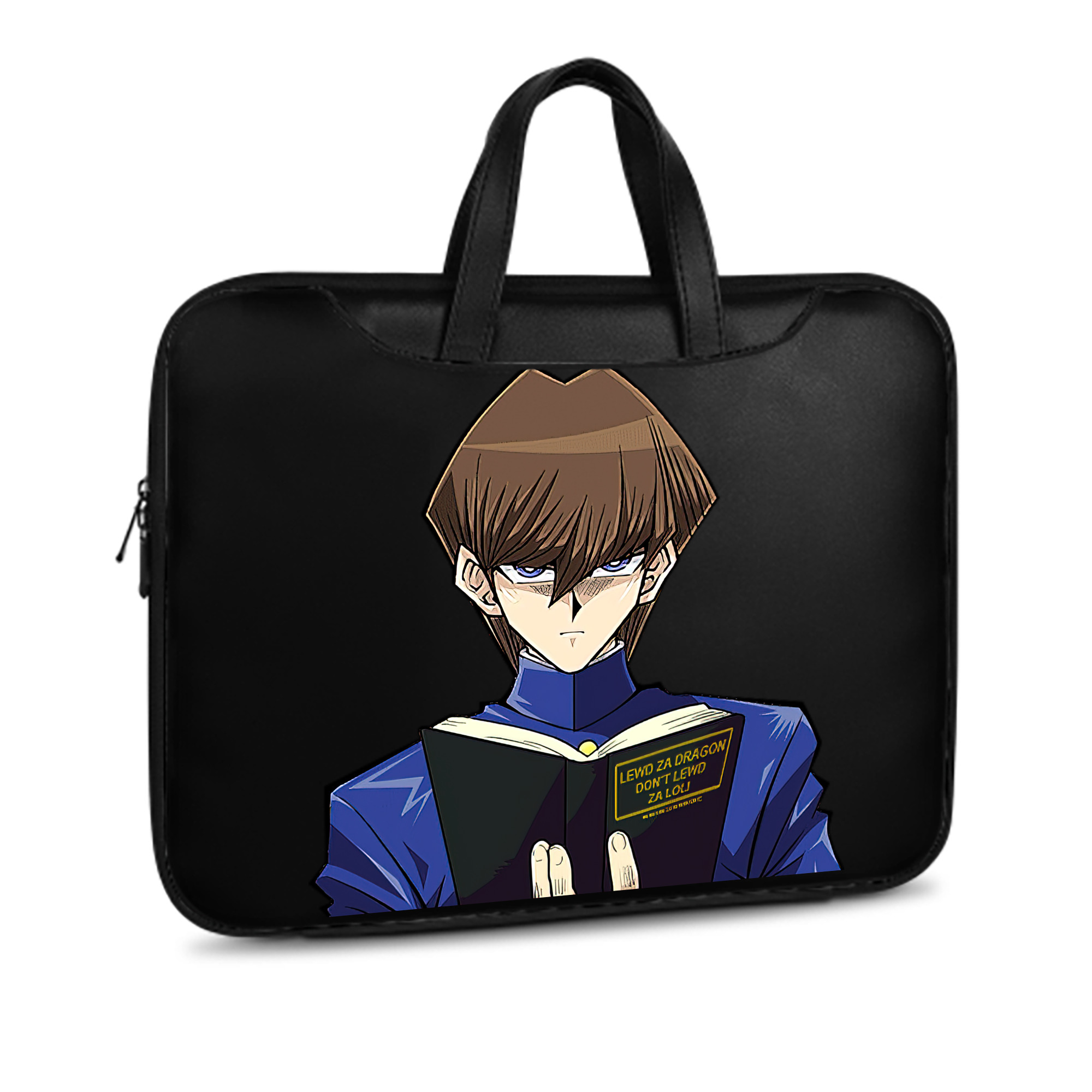 （画像用） 遊☆戯☆王 Yu-Gi-Oh! レザーラップトップバッグ　ノートパソコンケース