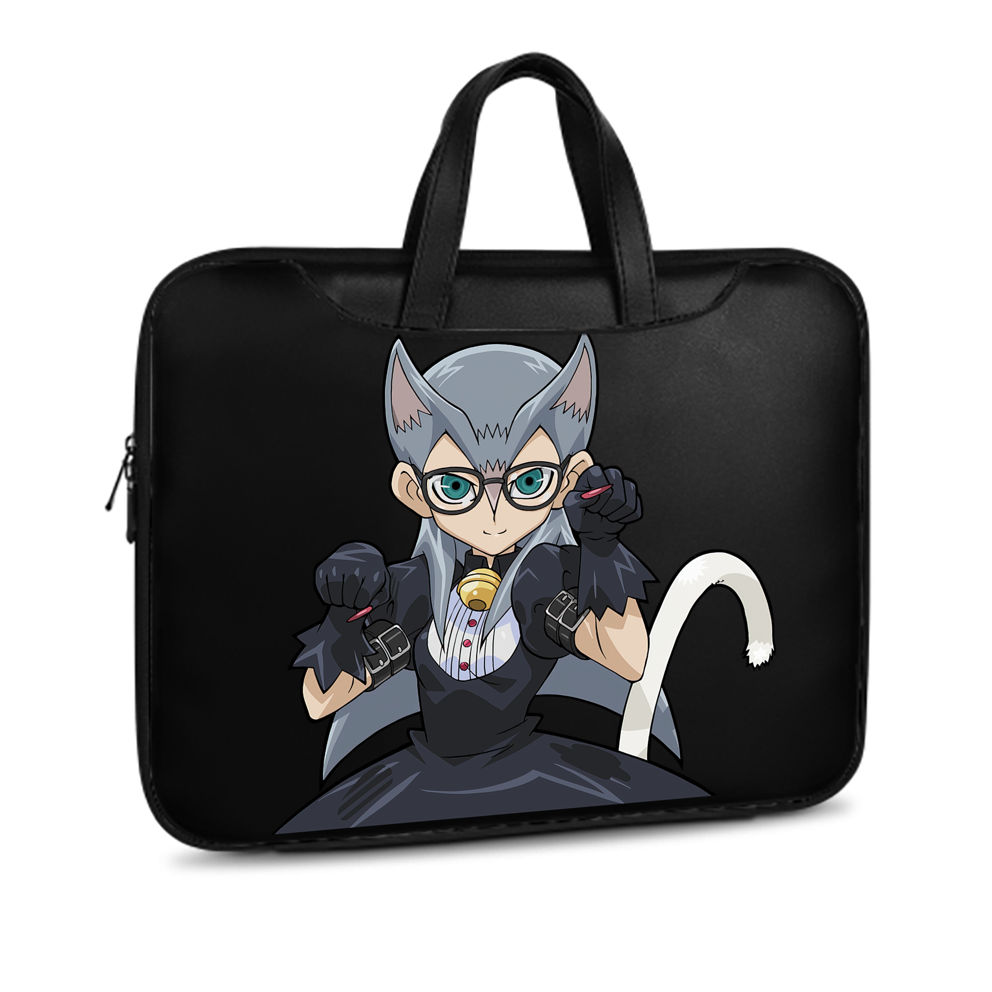 （画像用） 遊☆戯☆王 Yu-Gi-Oh! レザーラップトップバッグ　ノートパソコンケース