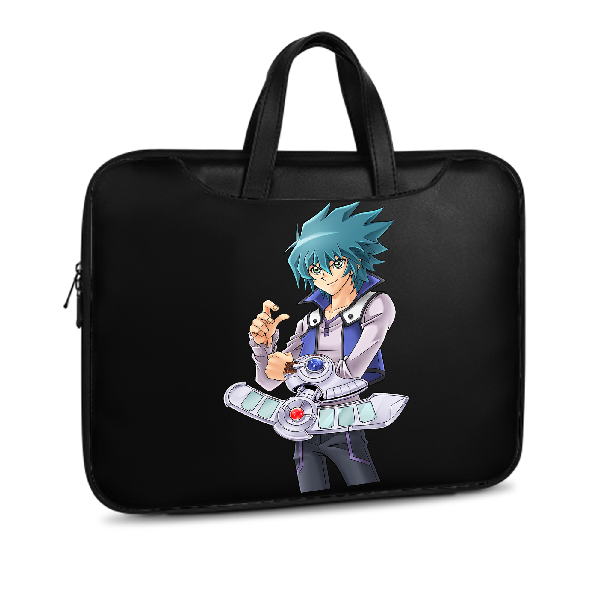 （画像用） 遊☆戯☆王 Yu-Gi-Oh! レザーラップトップバッグ　ノートパソコンケース