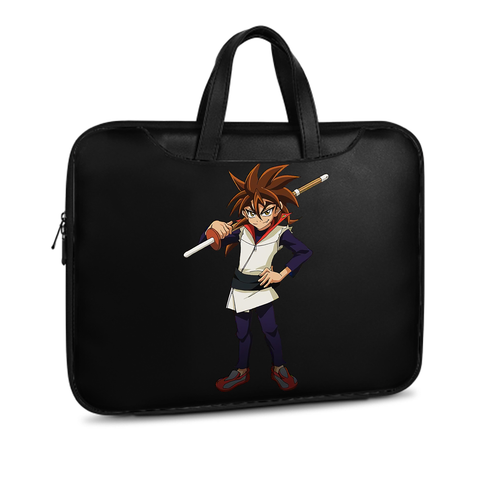 （画像用） 遊☆戯☆王 Yu-Gi-Oh! レザーラップトップバッグ　ノートパソコンケース