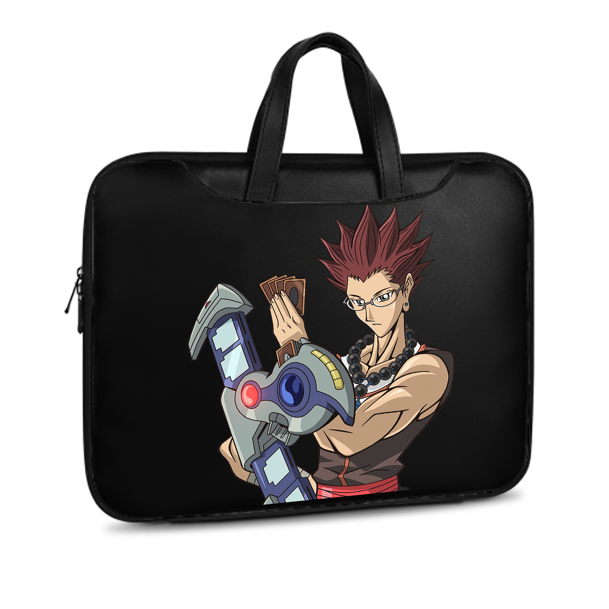 （画像用） 遊☆戯☆王 Yu-Gi-Oh! レザーラップトップバッグ　ノートパソコンケース