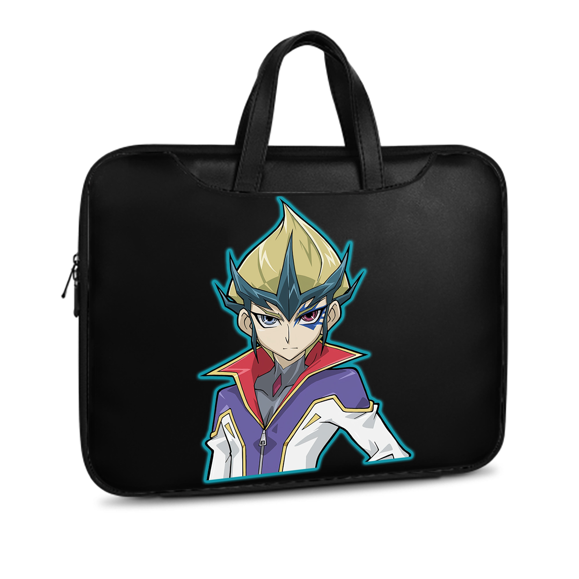 （画像用） 遊☆戯☆王 Yu-Gi-Oh! レザーラップトップバッグ　ノートパソコンケース