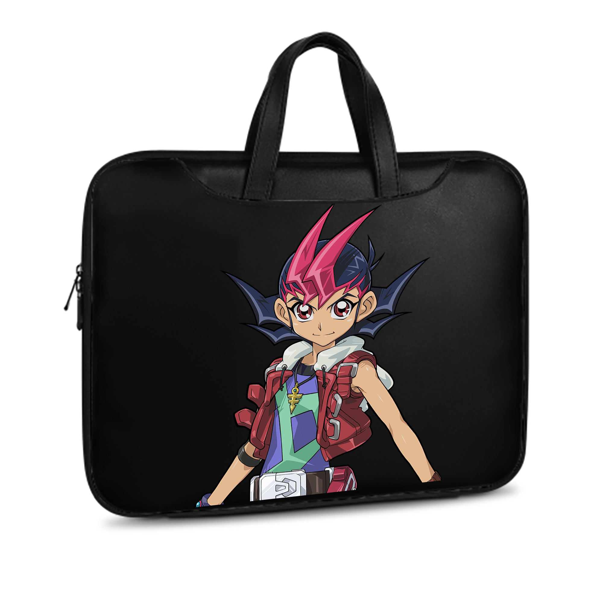 （画像用） 遊☆戯☆王 Yu-Gi-Oh! レザーラップトップバッグ　ノートパソコンケース