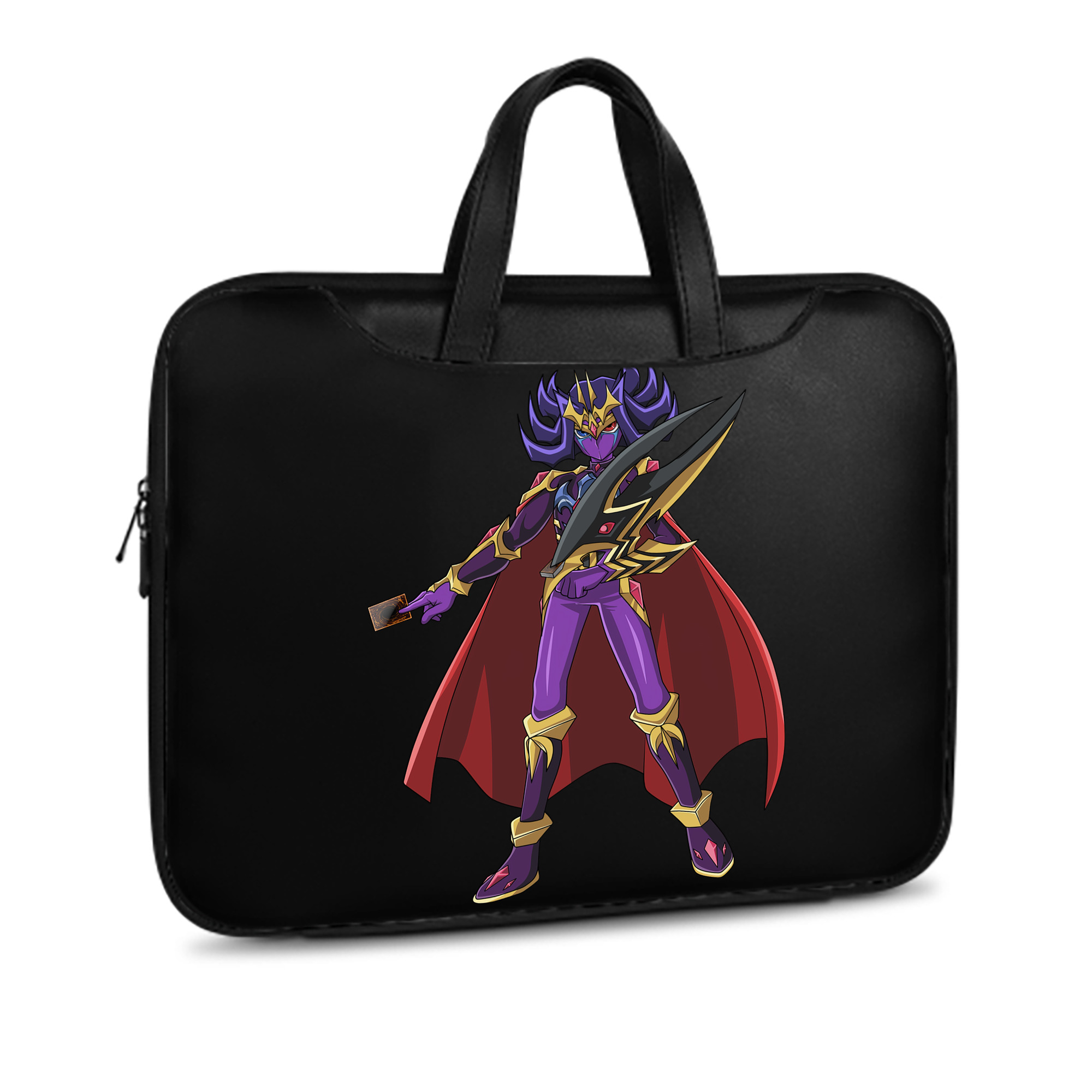 （画像用） 遊☆戯☆王 Yu-Gi-Oh! レザーラップトップバッグ　ノートパソコンケース