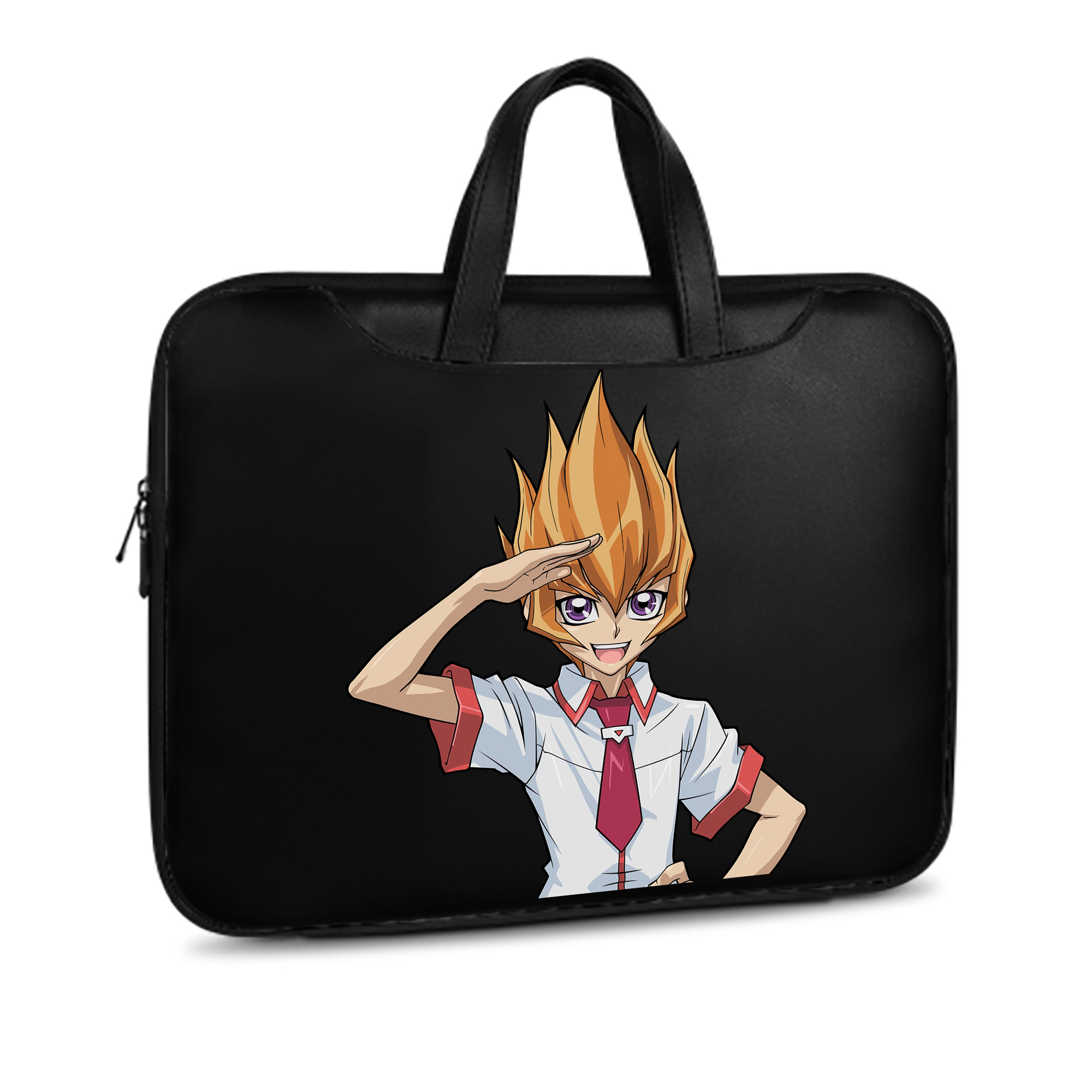 （画像用） 遊☆戯☆王 Yu-Gi-Oh! レザーラップトップバッグ　ノートパソコンケース