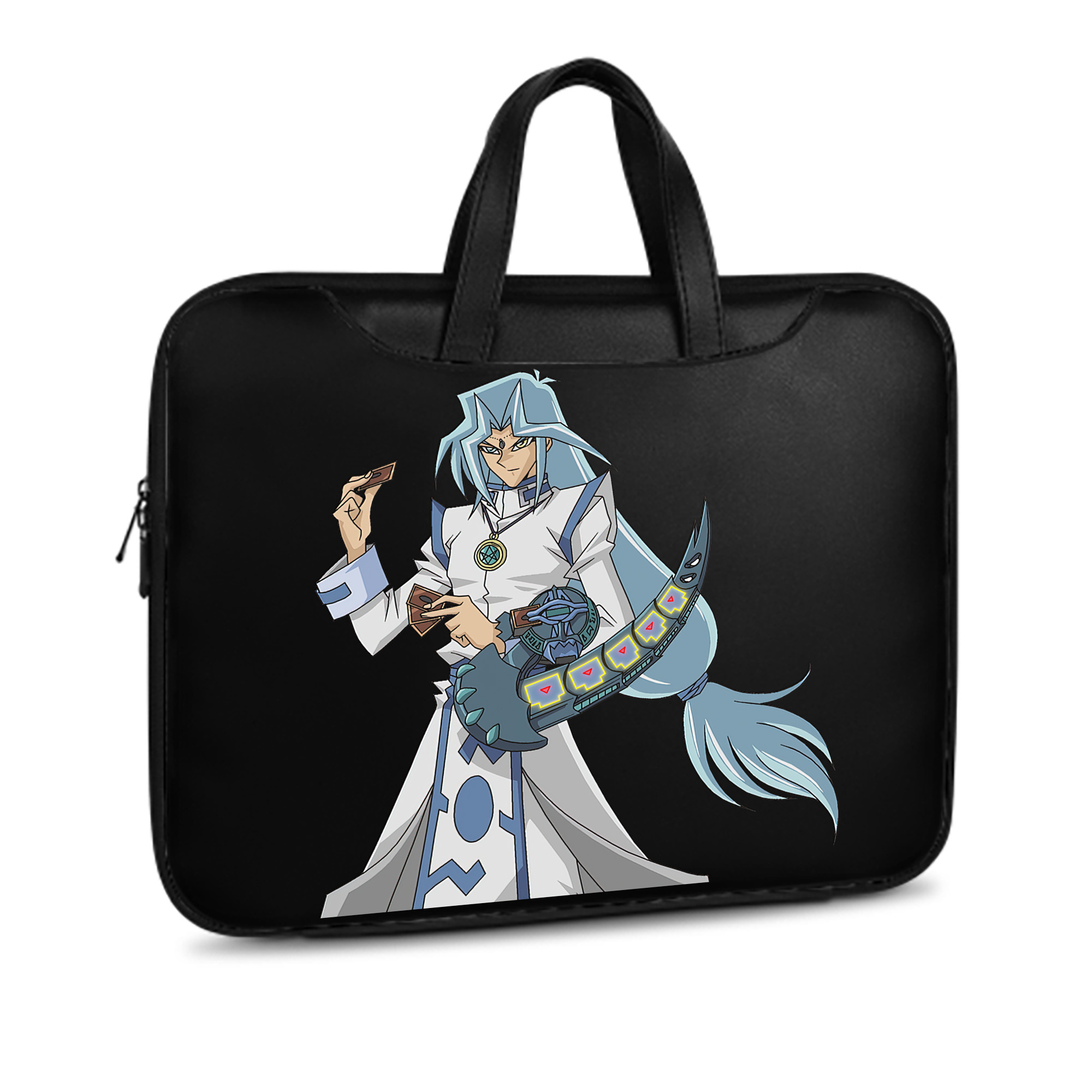 （画像用） 遊☆戯☆王 Yu-Gi-Oh! レザーラップトップバッグ　ノートパソコンケース