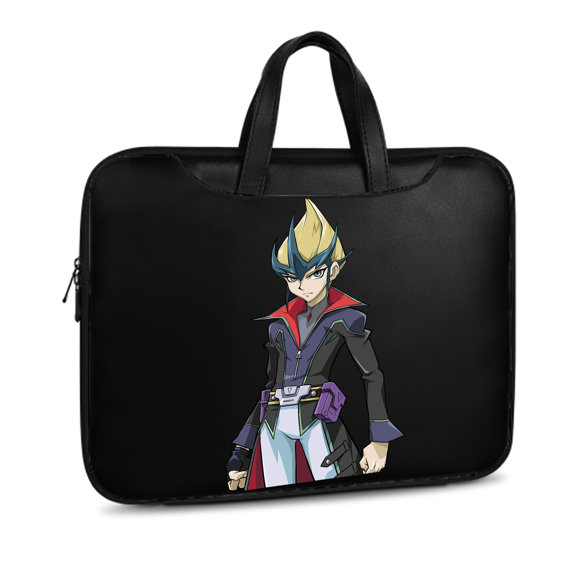 （画像用） 遊☆戯☆王 Yu-Gi-Oh! レザーラップトップバッグ　ノートパソコンケース